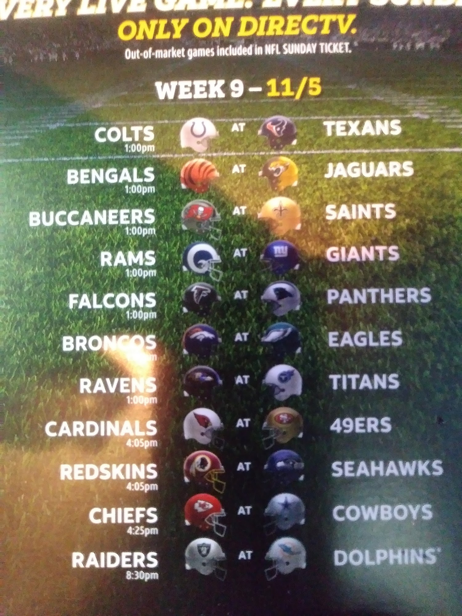 Rockin Tiki Hut Menu