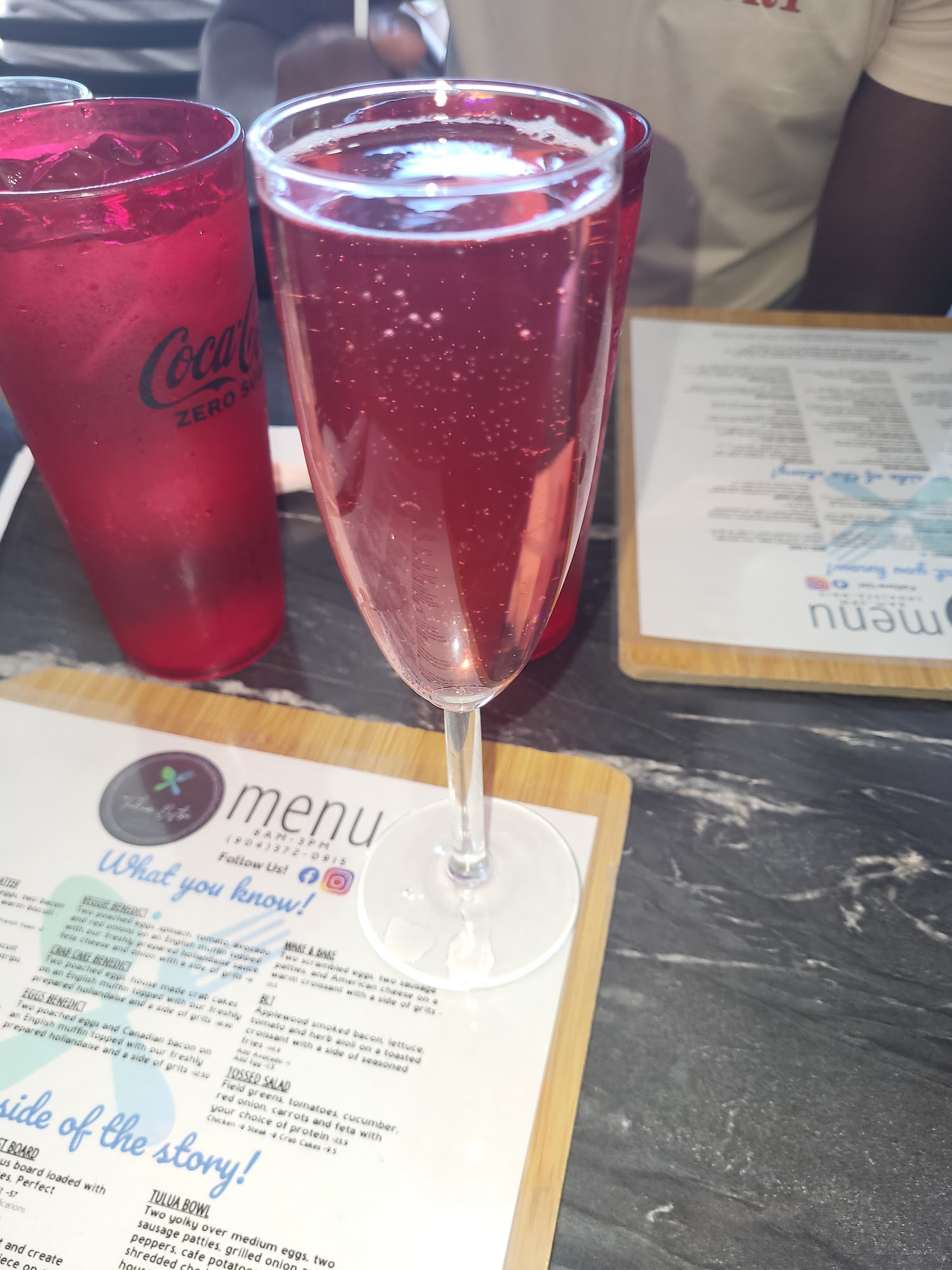 South Beach Center Menu