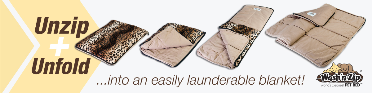 Wash'n Zip Pet Bed Longwood