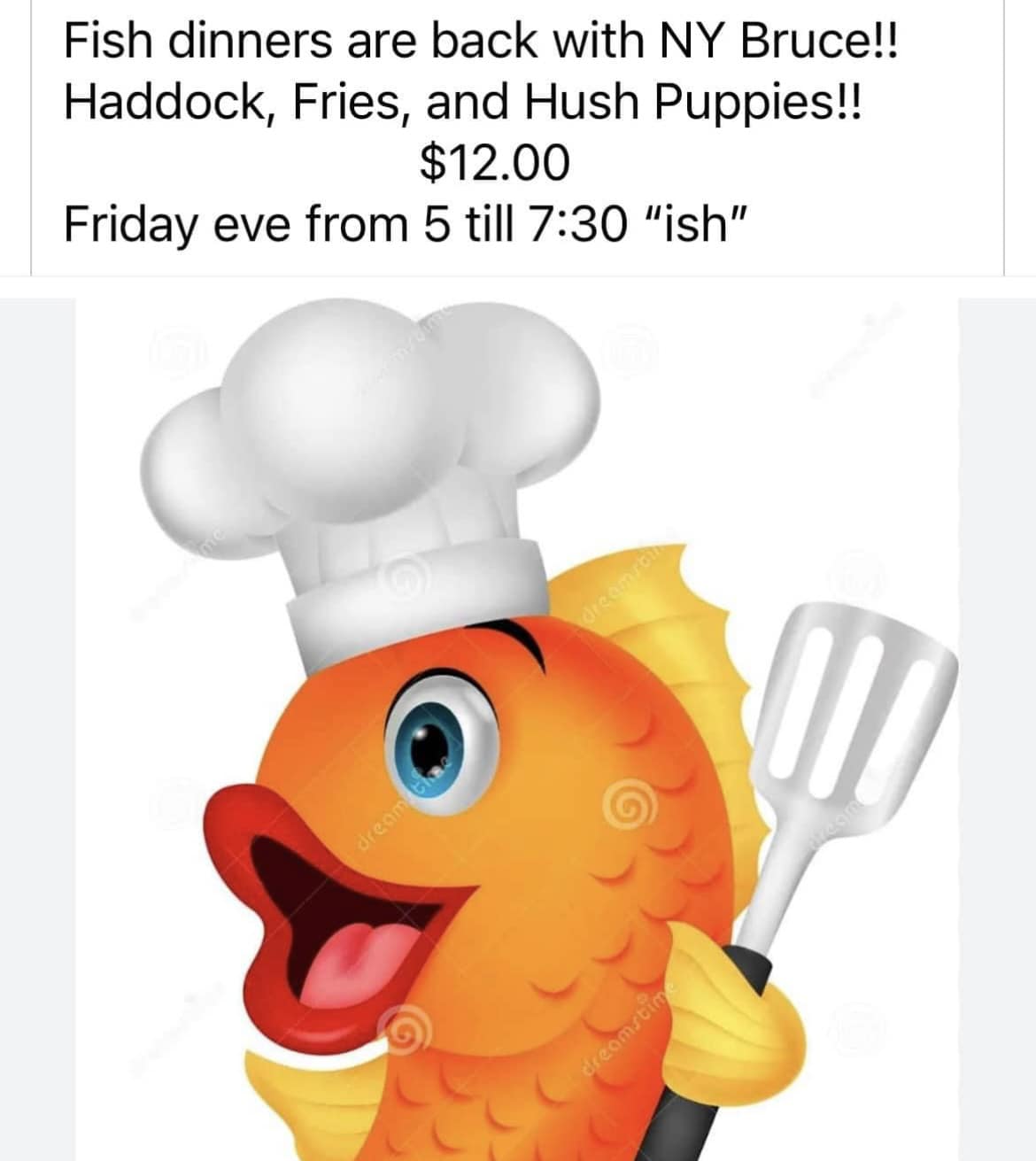 VFW Post 4250 - The Little V Menu