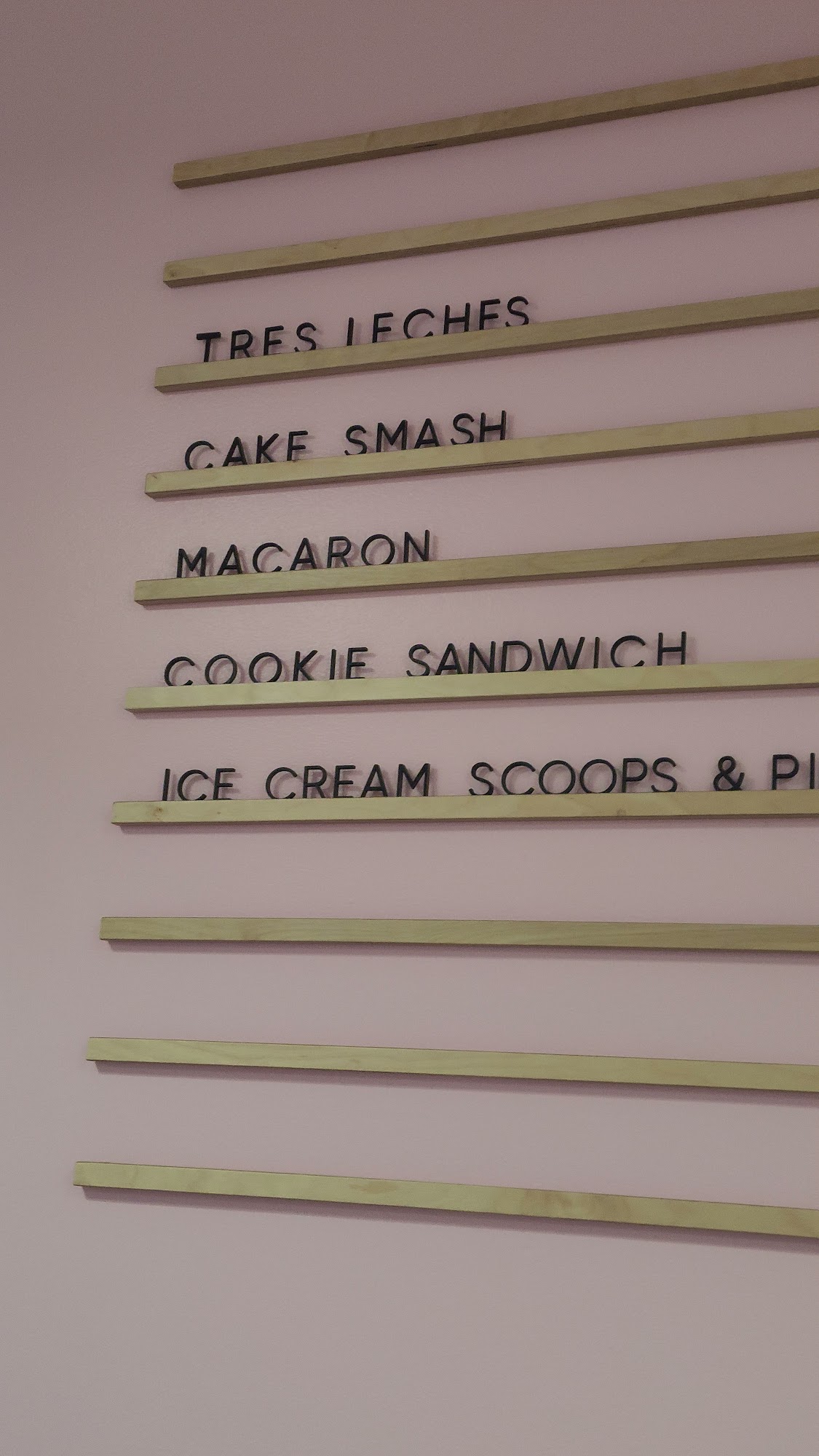 Smallcakes Menu