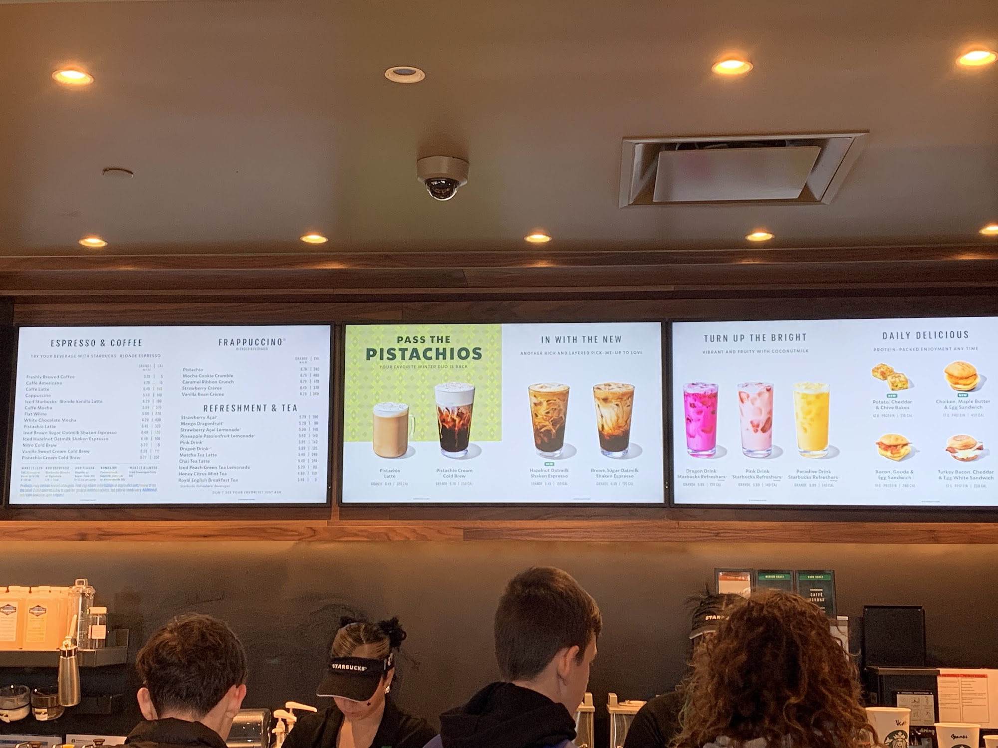 Starbucks Menu