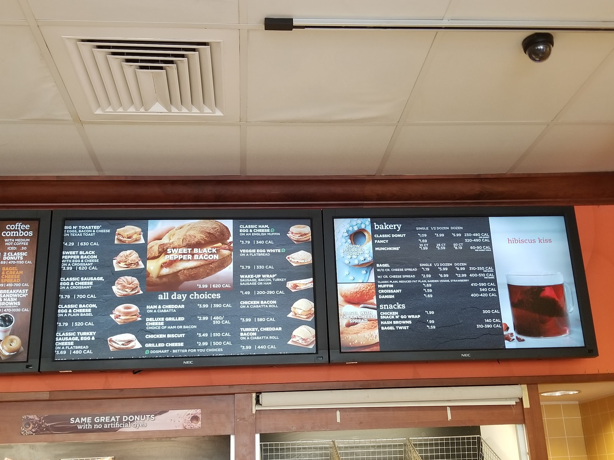 Dunkin' Menu