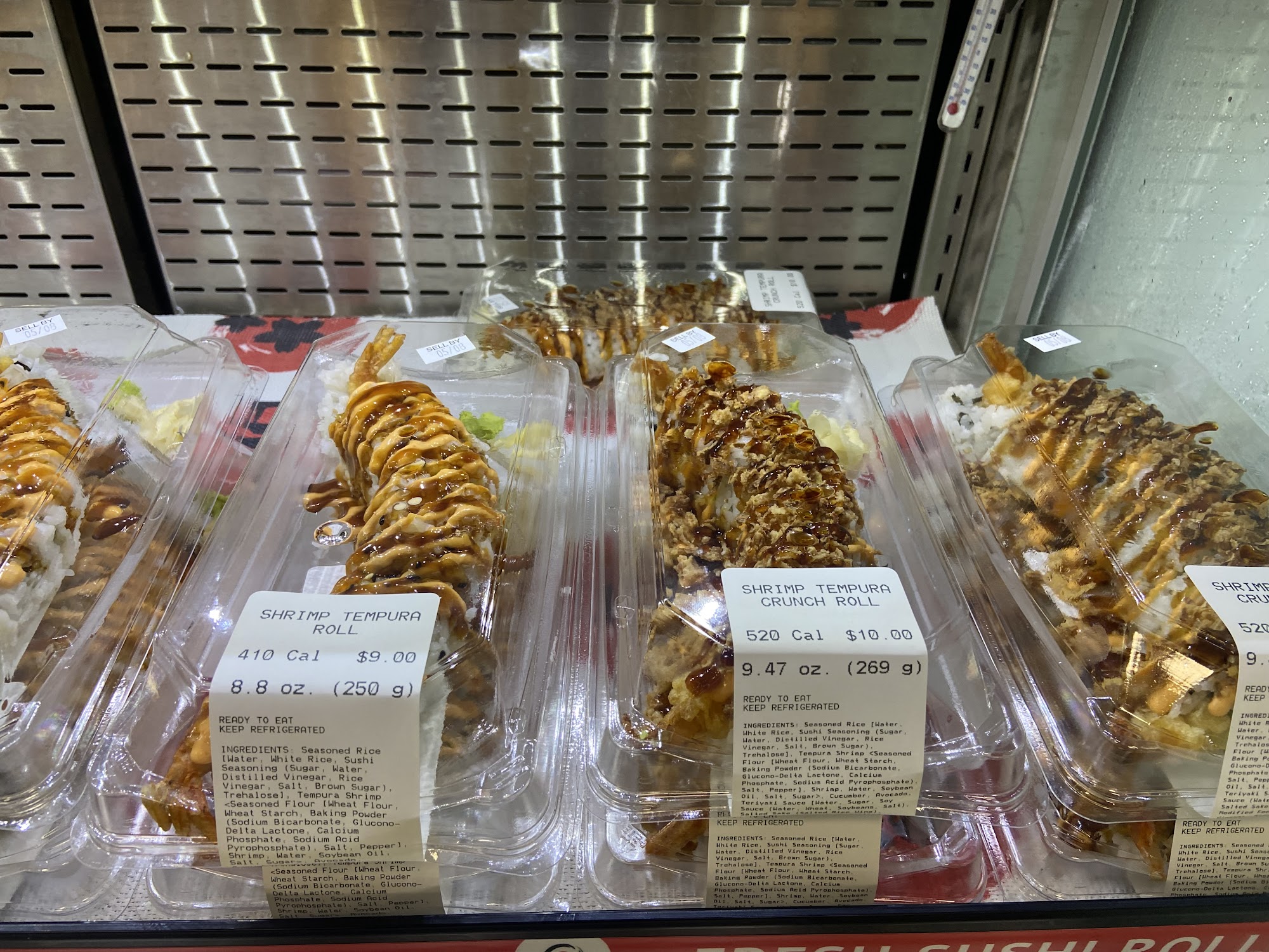 Bento Sushi Menu