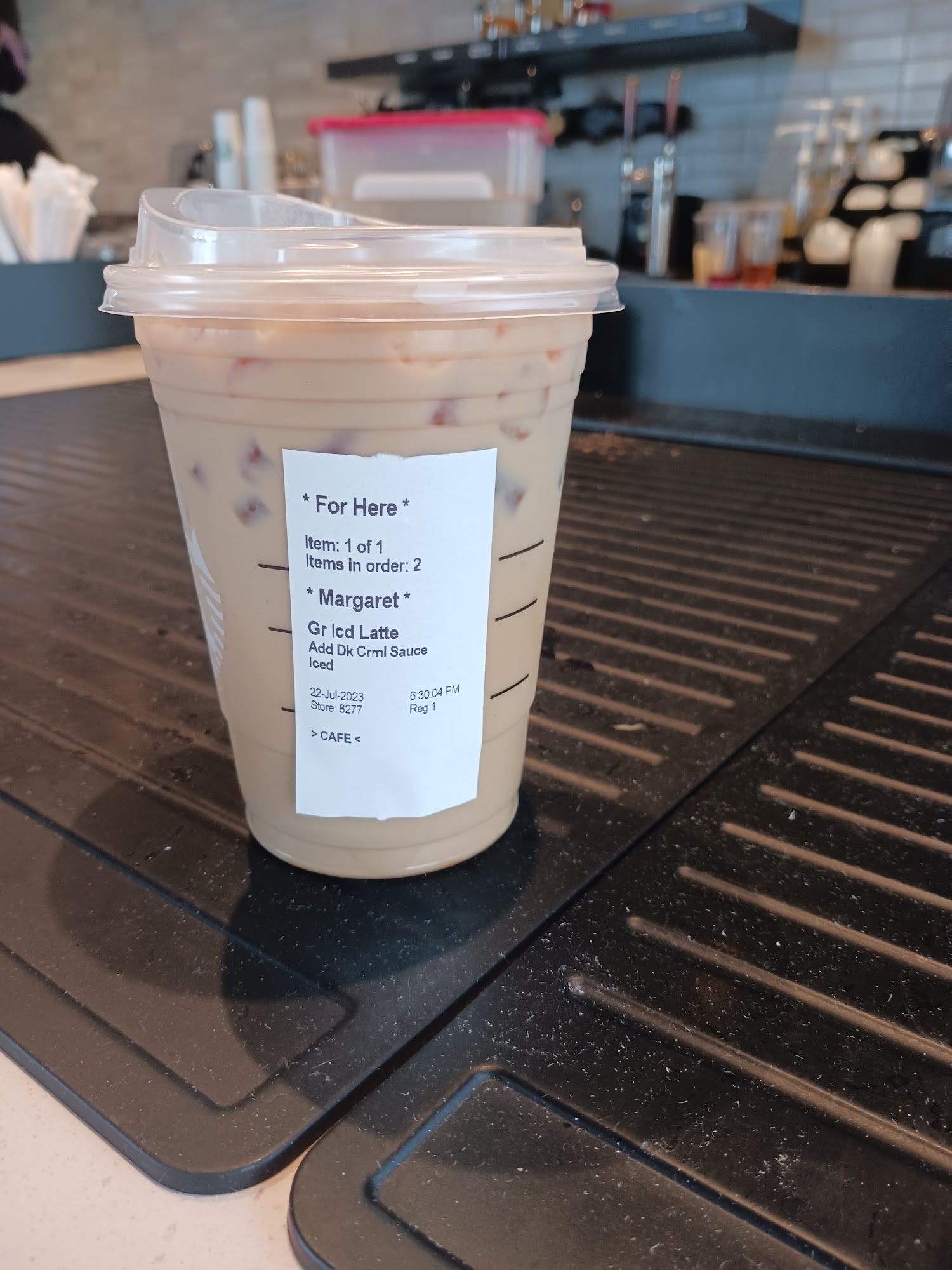Starbucks Menu