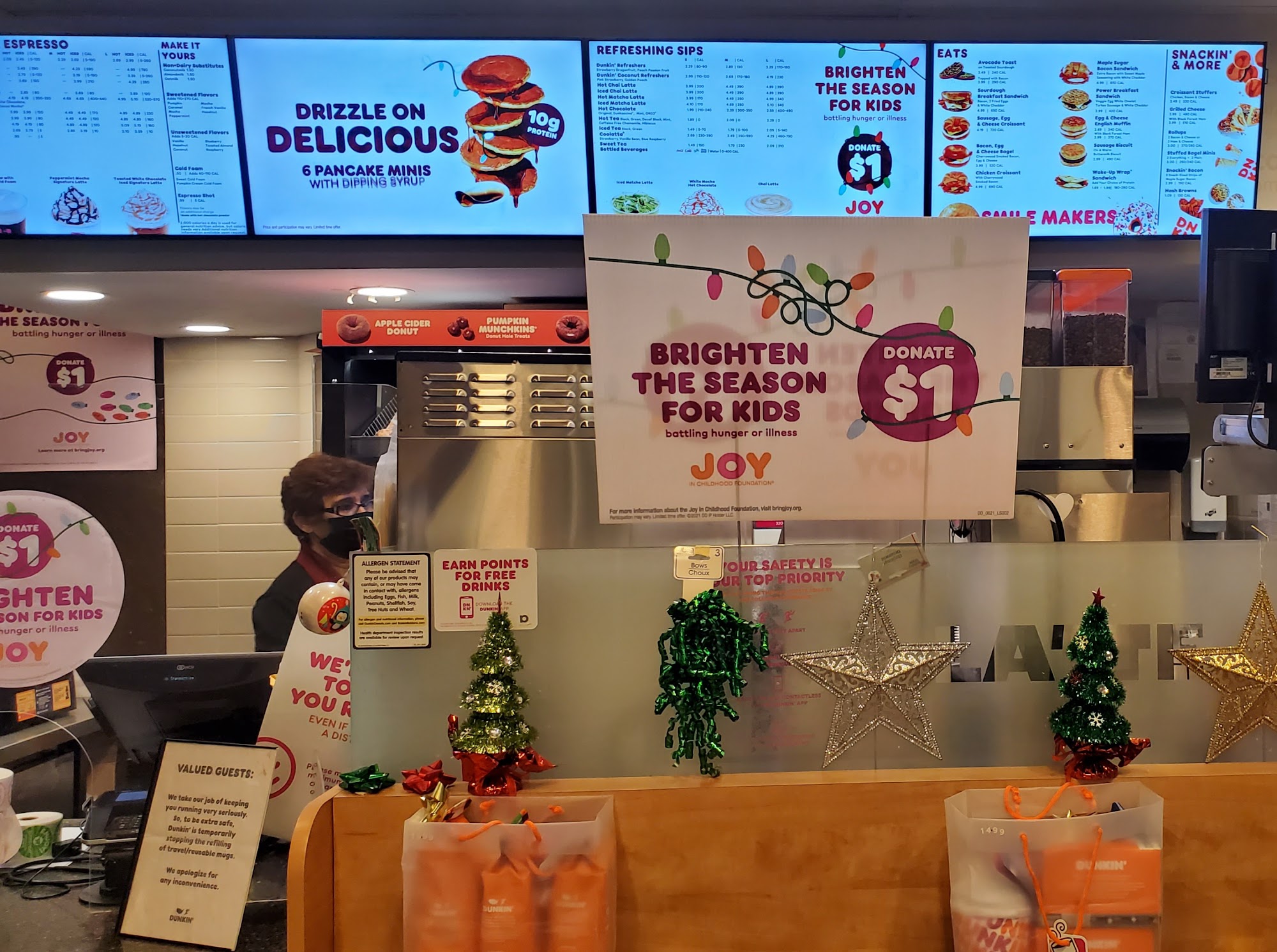 Dunkin' Menu