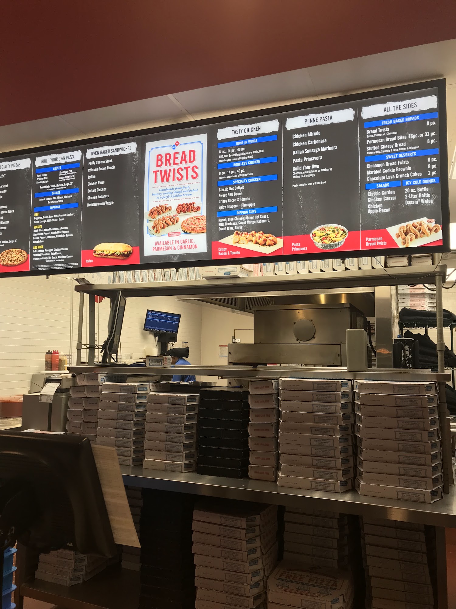 Domino's Pizza Menu