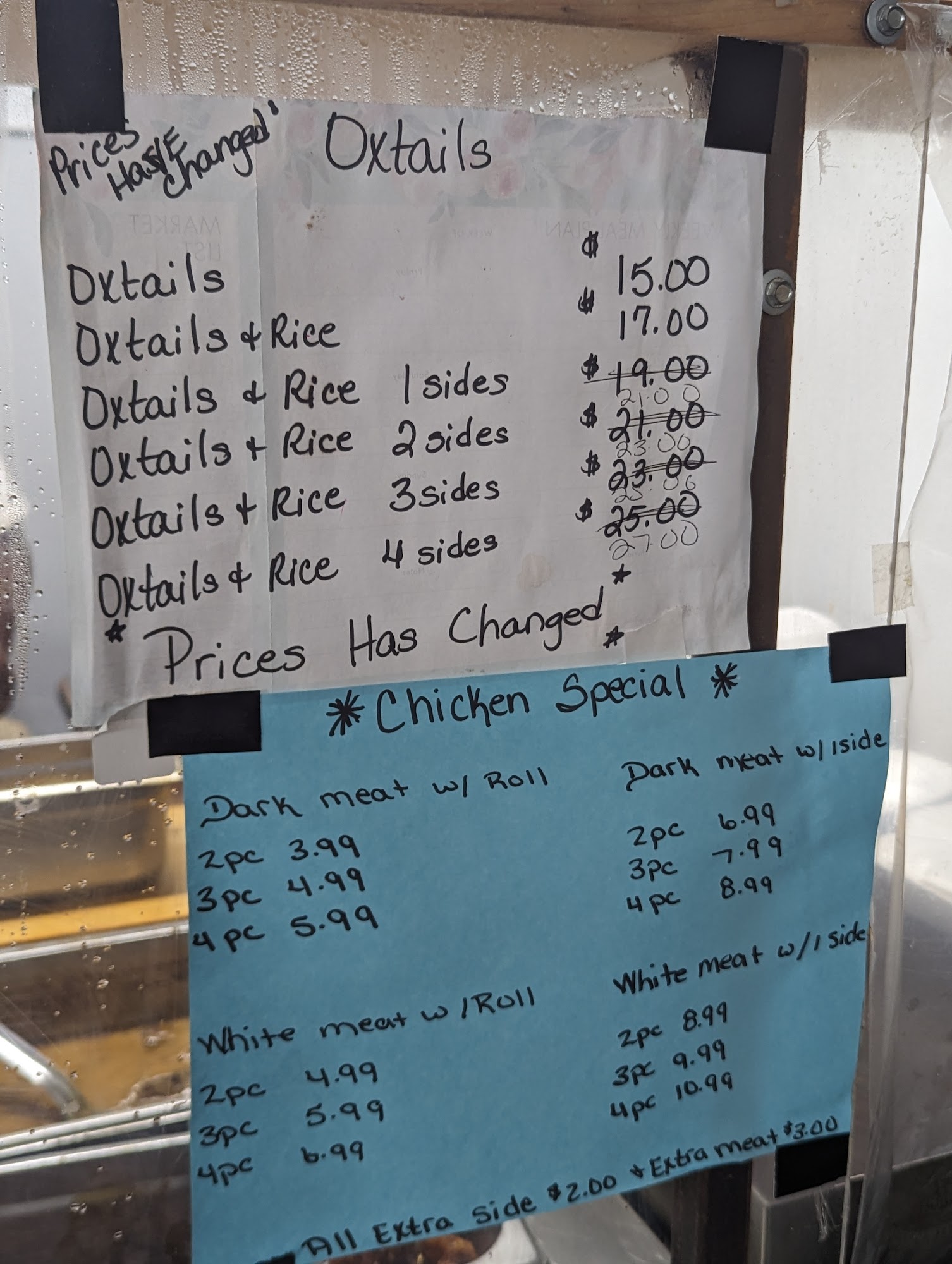 Flossie's Country Kitchen Menu