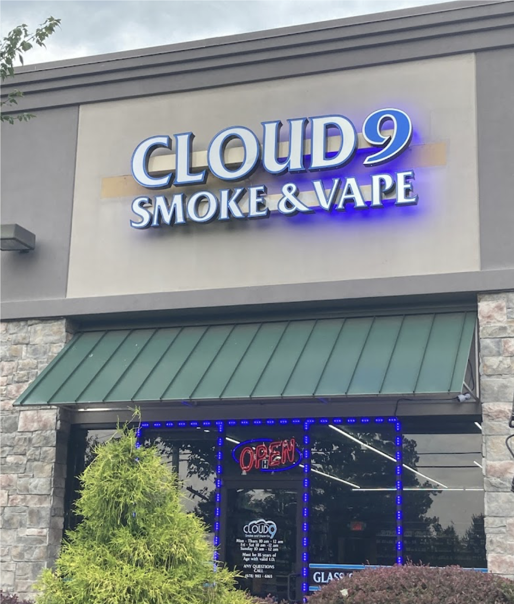 Cloud 9 Smoke, Vape, & Hookah Co. - Flowery Branch