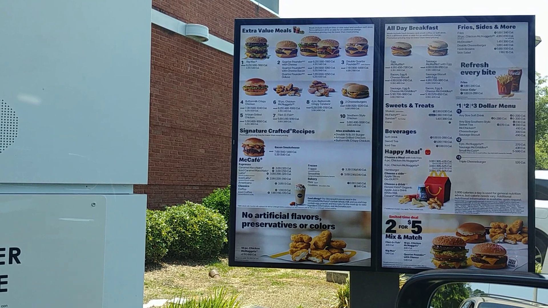 McDonald's Menu