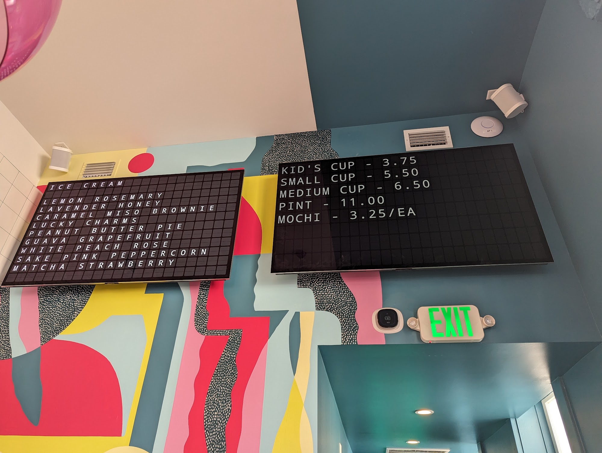 Doki Doki Ice Creamery Menu