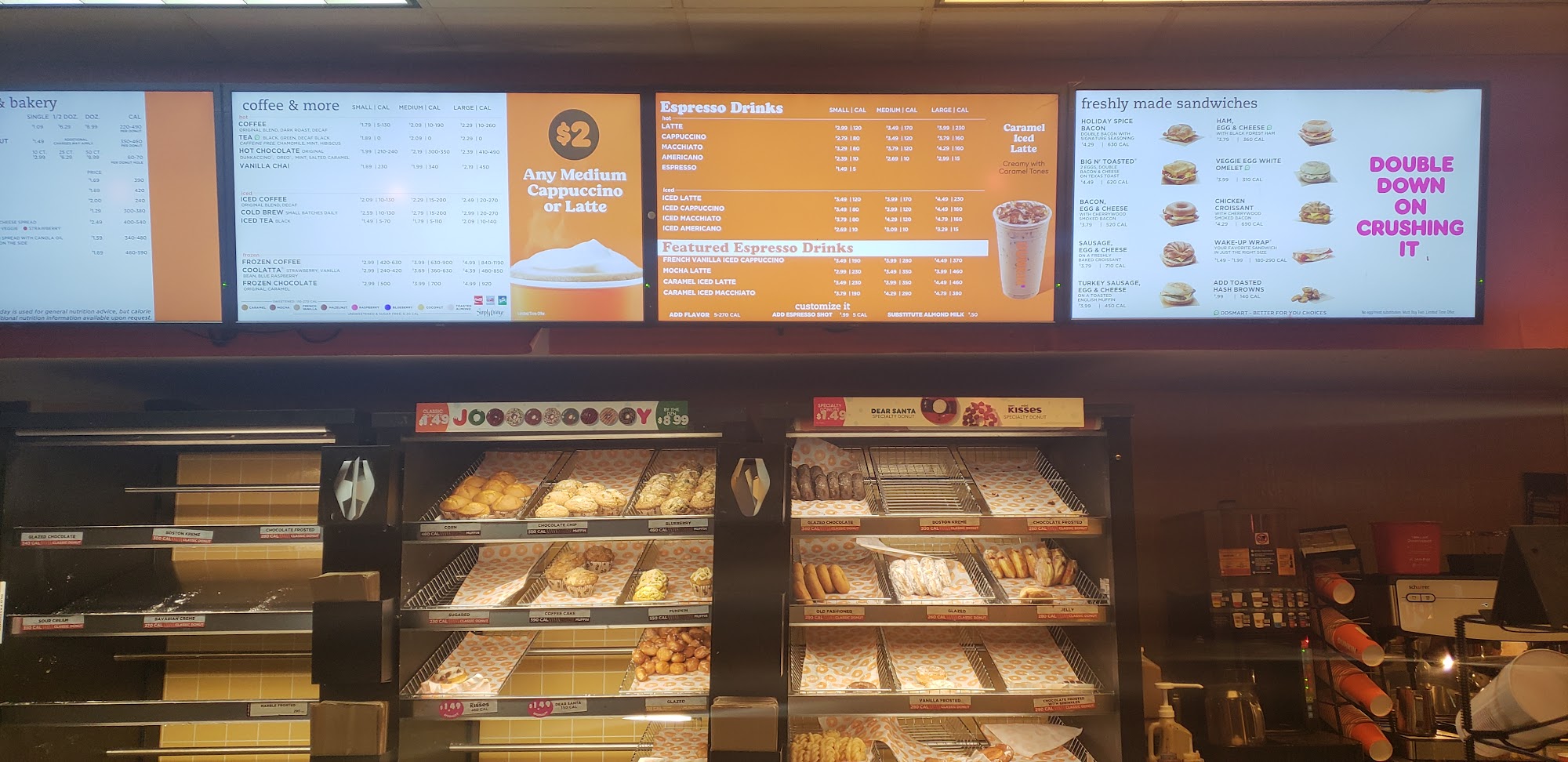 Dunkin' Menu