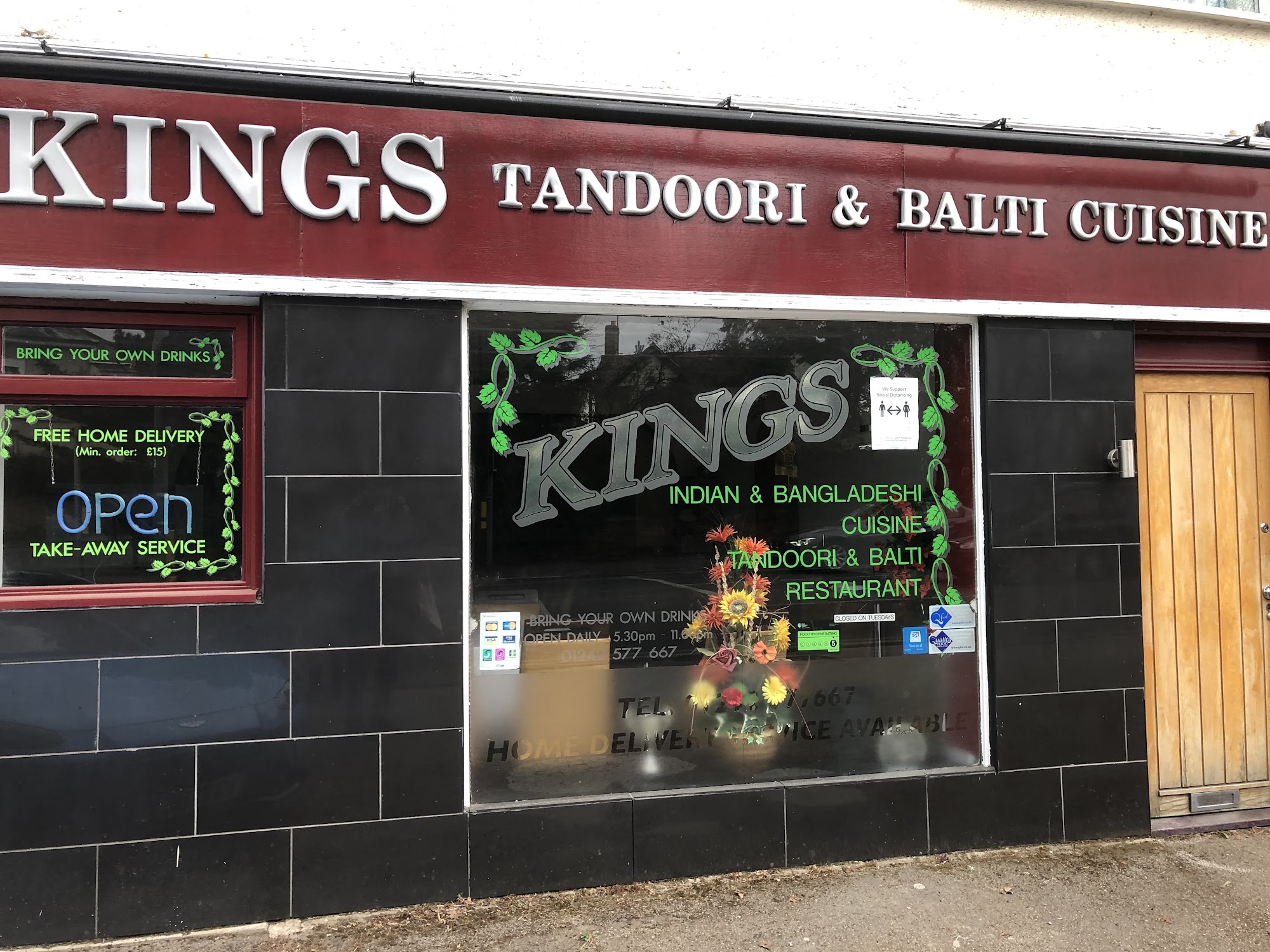 Kings Tandoori & Balti 237 London Rd, Charlton Kings, Cheltenham