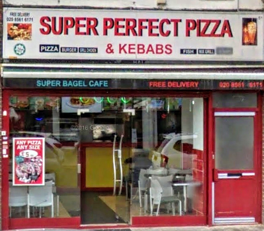 The Super Perfect Pizza 51 Coldharbour Ln, Hayes