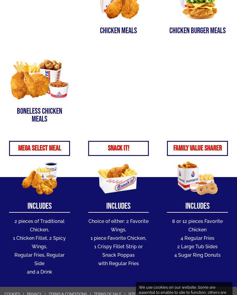 Favorite Chicken & Ribs Carshalton Menu