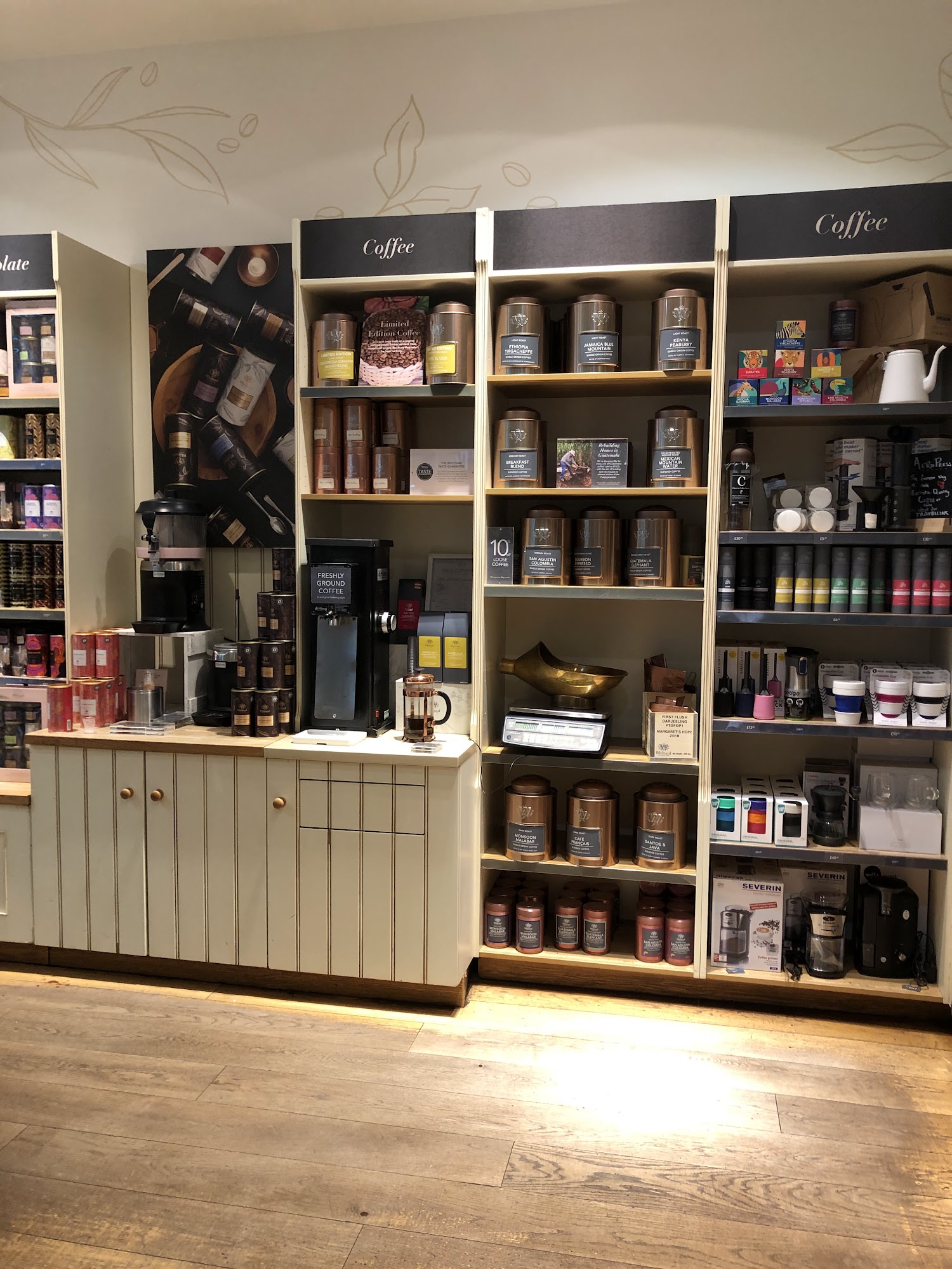 Whittard of Chelsea Westfield White City Unit 1144, Westfield London Shopping Centre, London