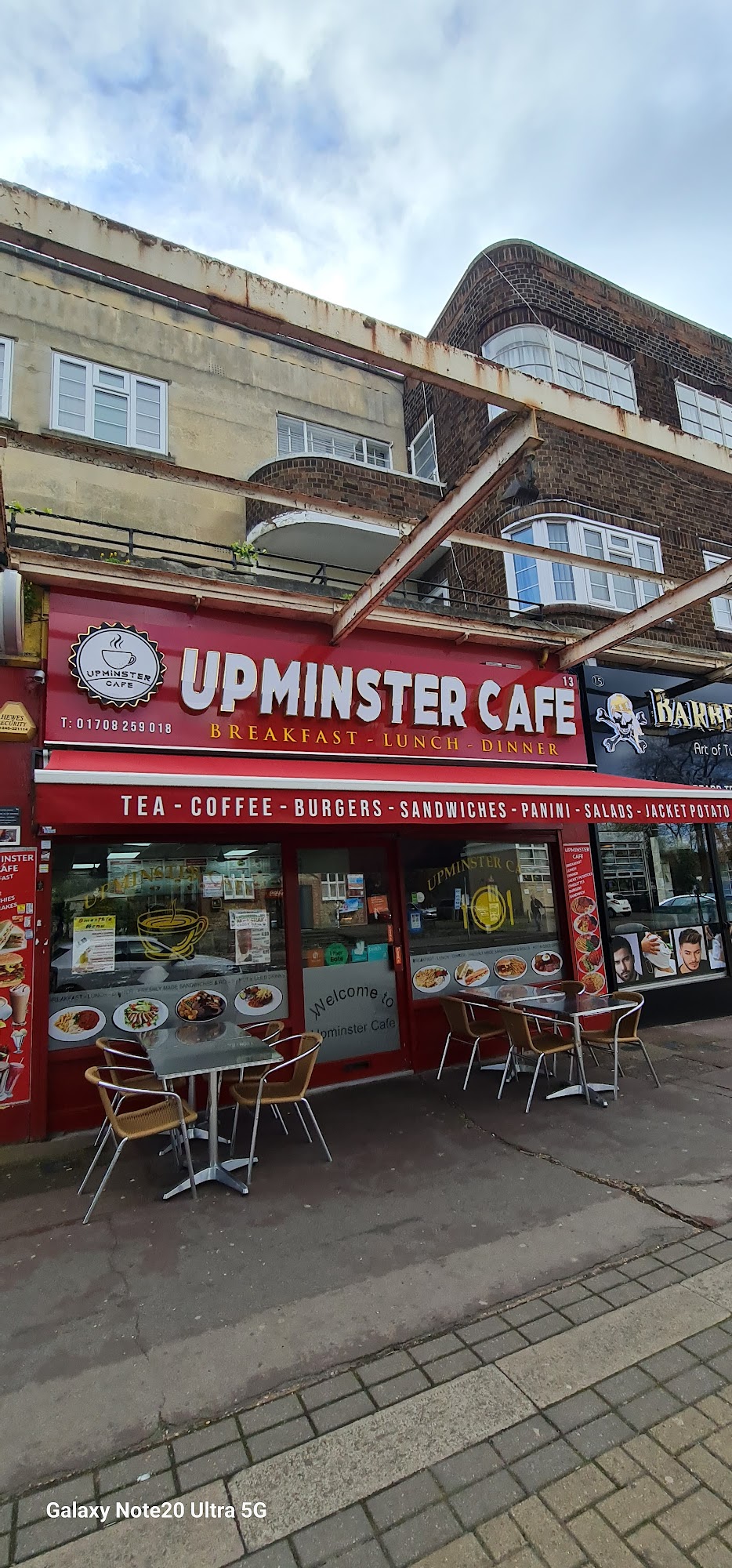 Upminster Cafe 13 Corbets Tey Rd, Upminster