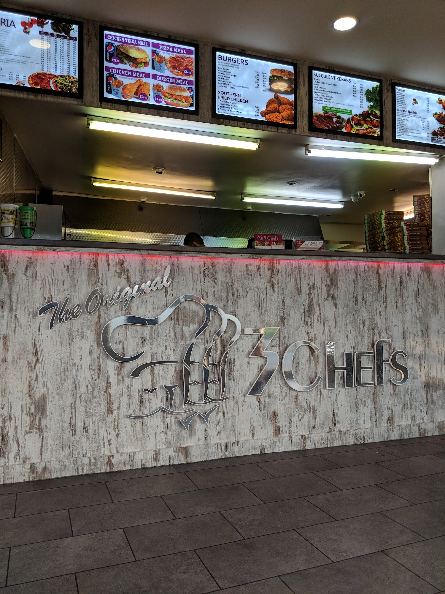 3 Chefs 27 High St, Shaw, Oldham