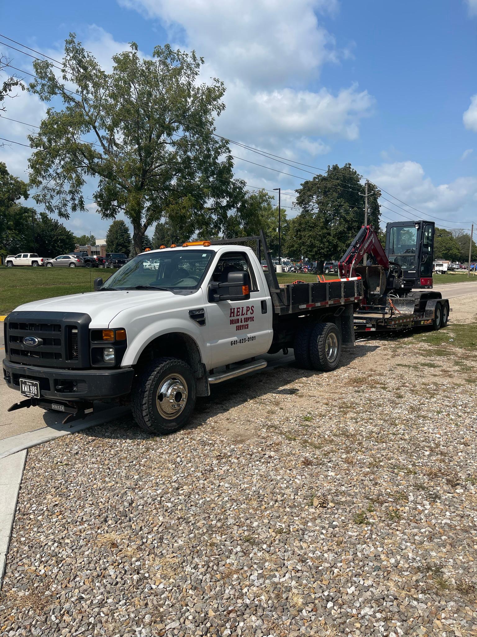 Helps Drain & Septic Service 107 South 3rd Street, Clear Lake Iowa 50428