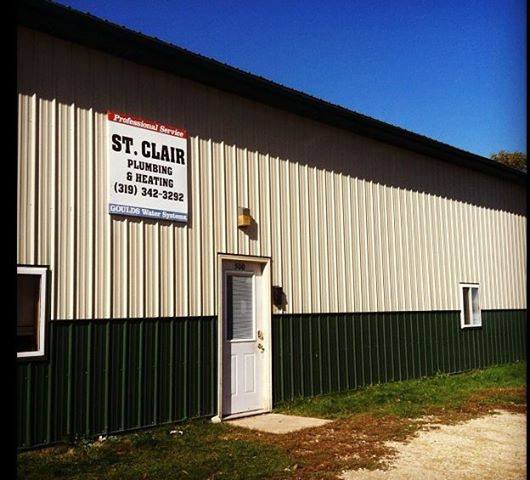 St Clair Plumbing, Heating, Cooling, & Electrical 500 N Cedar St, La Porte City Iowa 50651