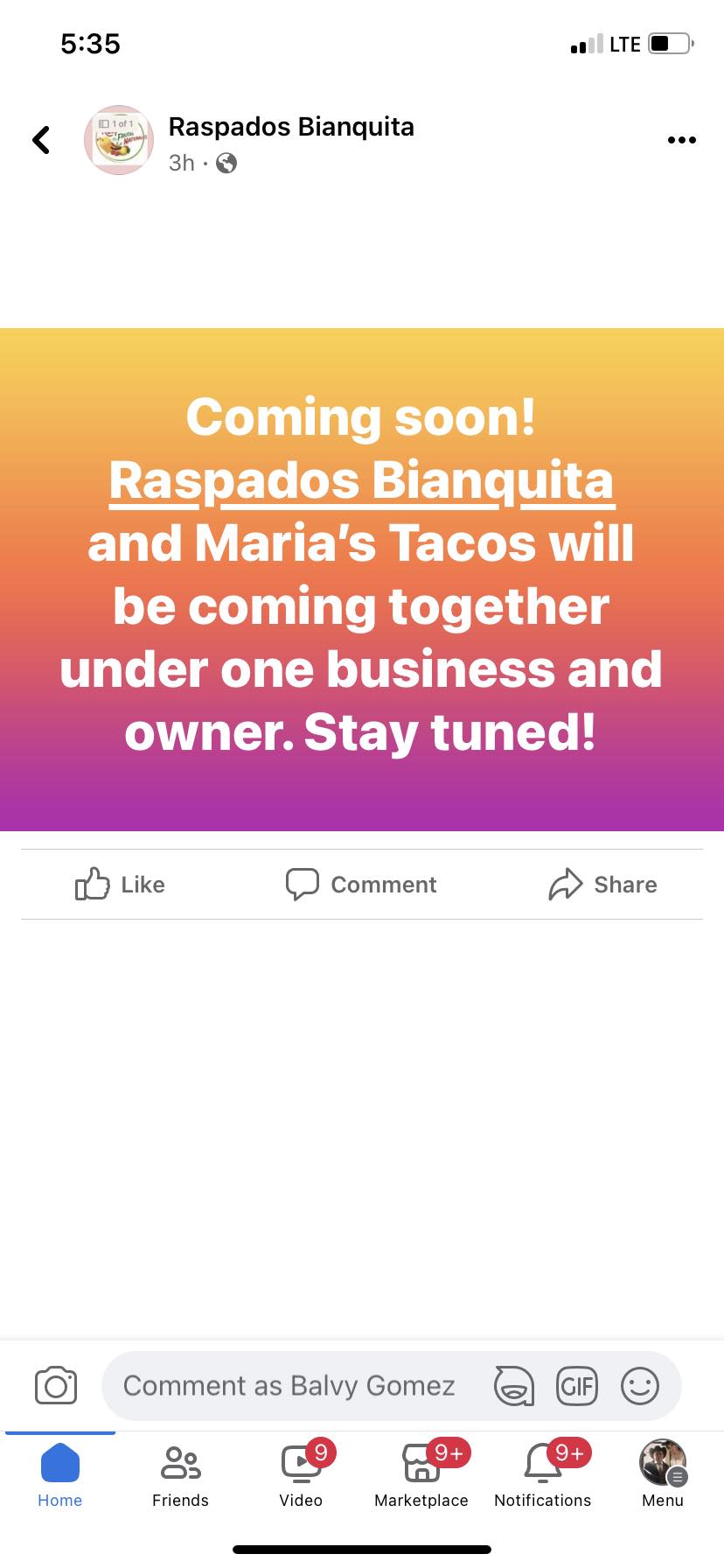 Photo credit: facebook