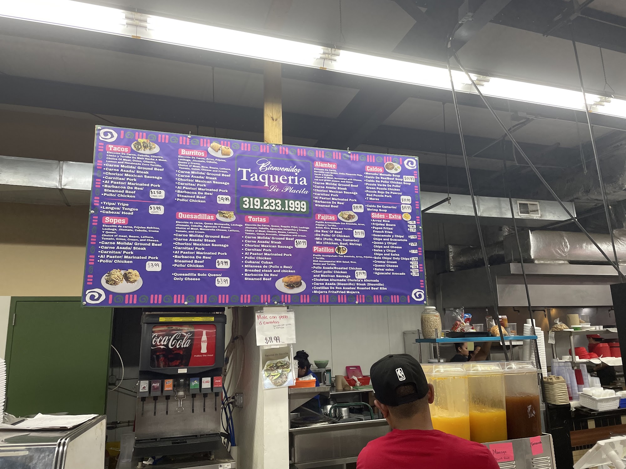La Placita Mexican Store Menu