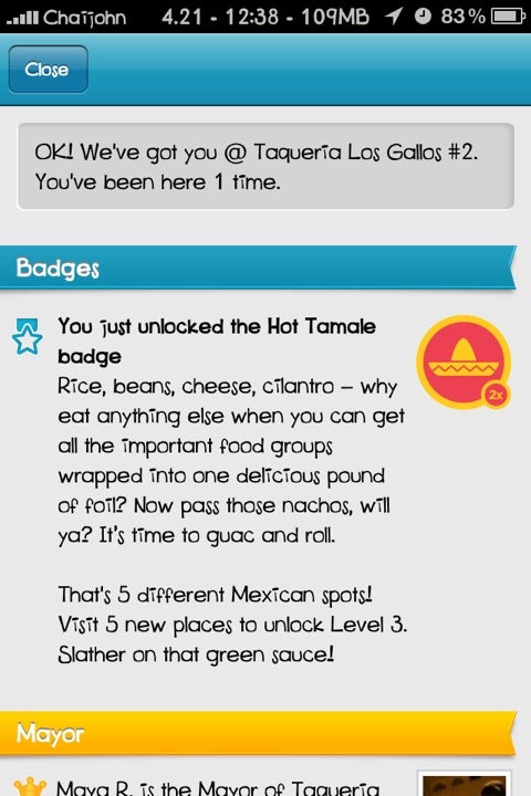 Photo credit: Foursquare