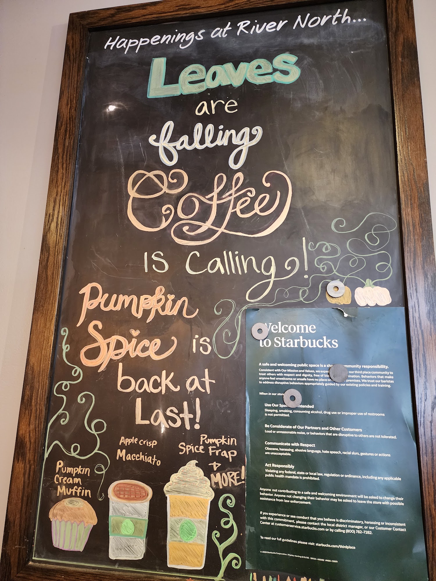Starbucks Menu