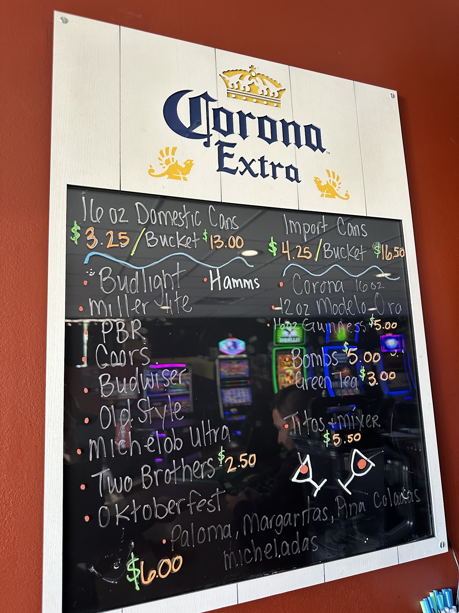 Nikki’s Pub & Gaming Menu