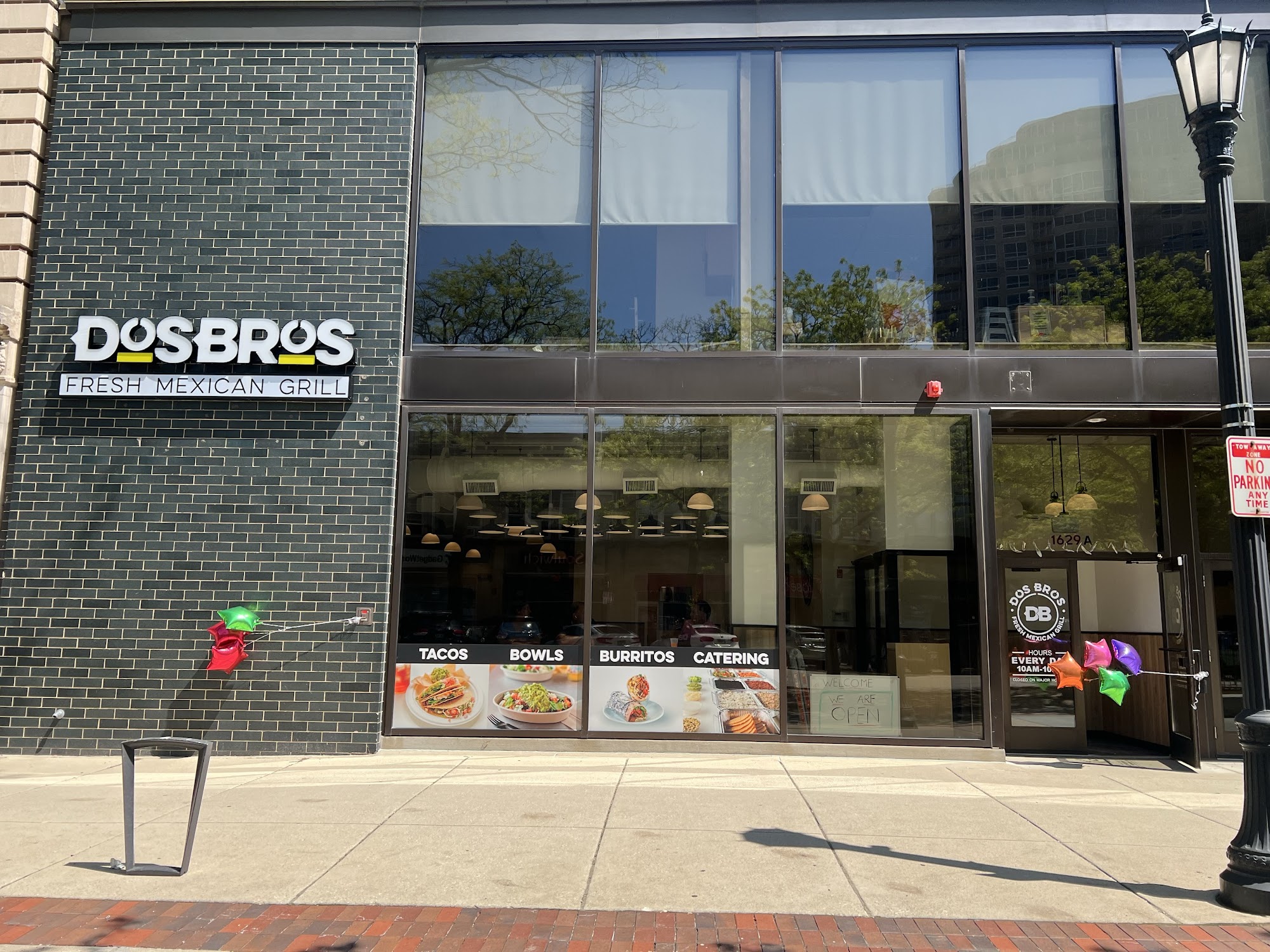 DosBros Fresh Mexican Grill 1629 Orrington Ave Unit A, Evanston, IL 60201