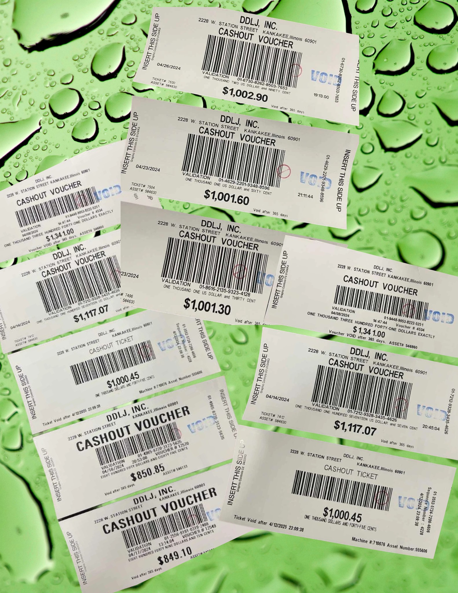 Jensen's Liquor and Lounge Menu