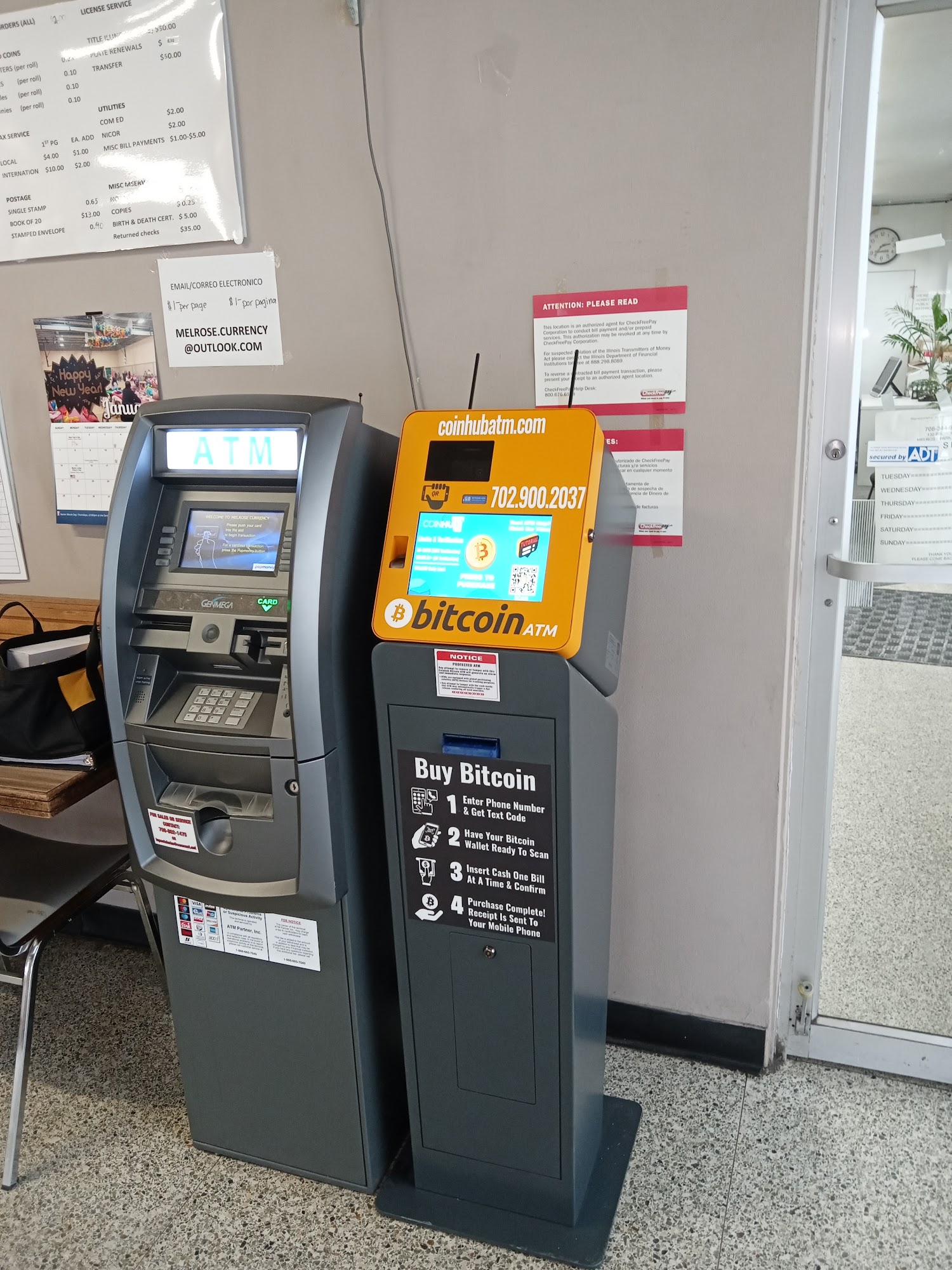 Bitcoin ATM Melrose Park - Coinhub
