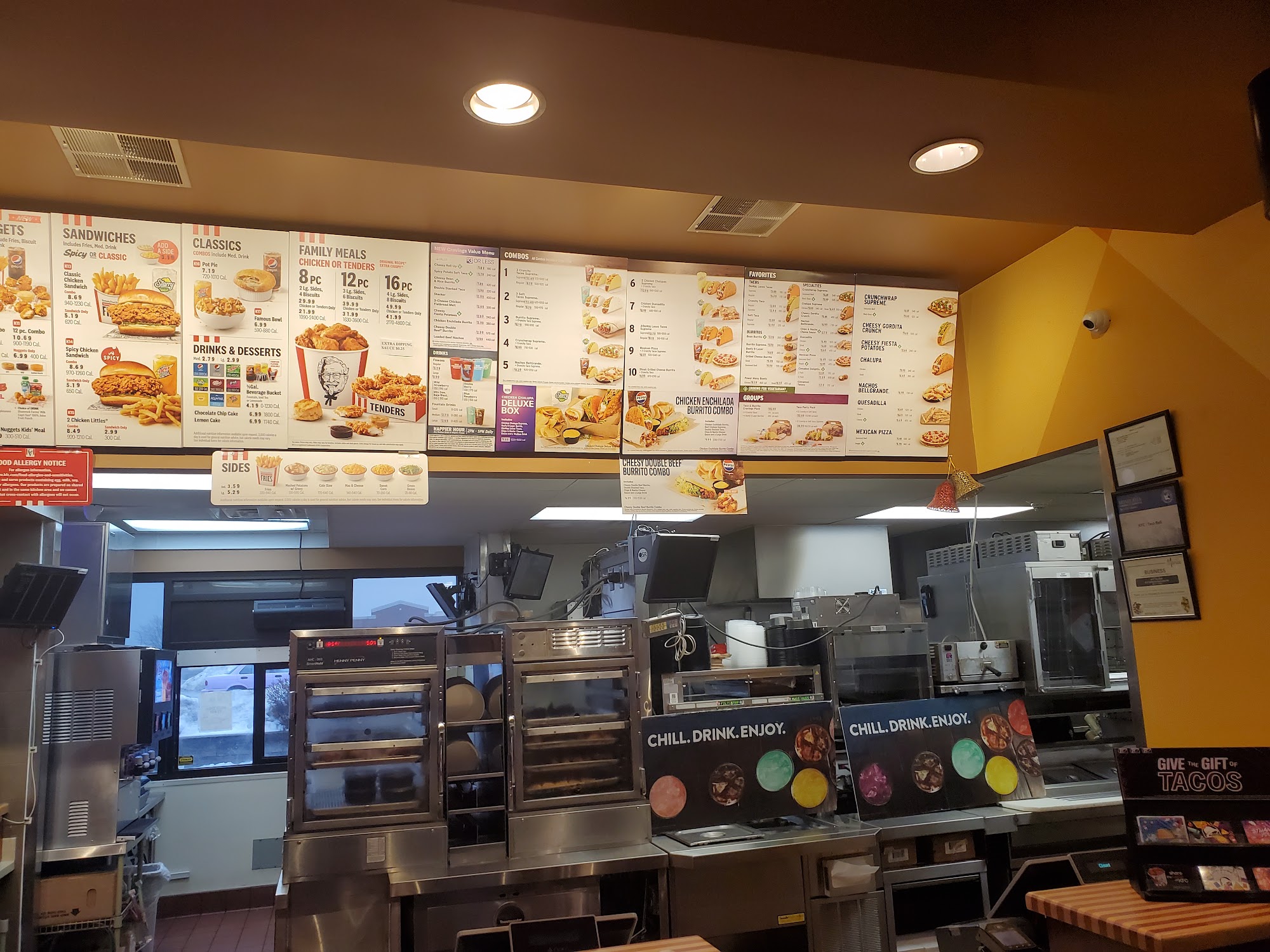 Taco Bell / KFC Menu