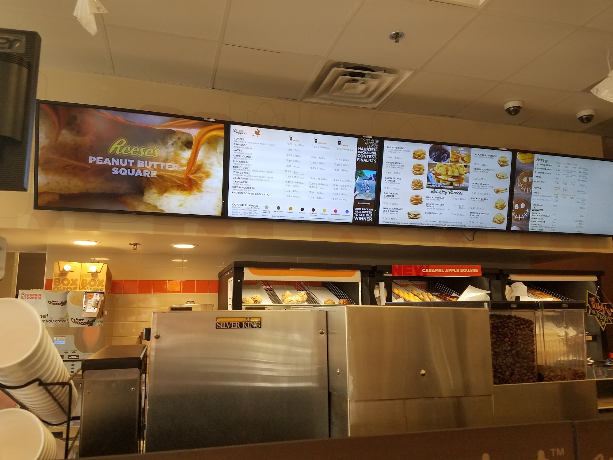 Dunkin' Menu