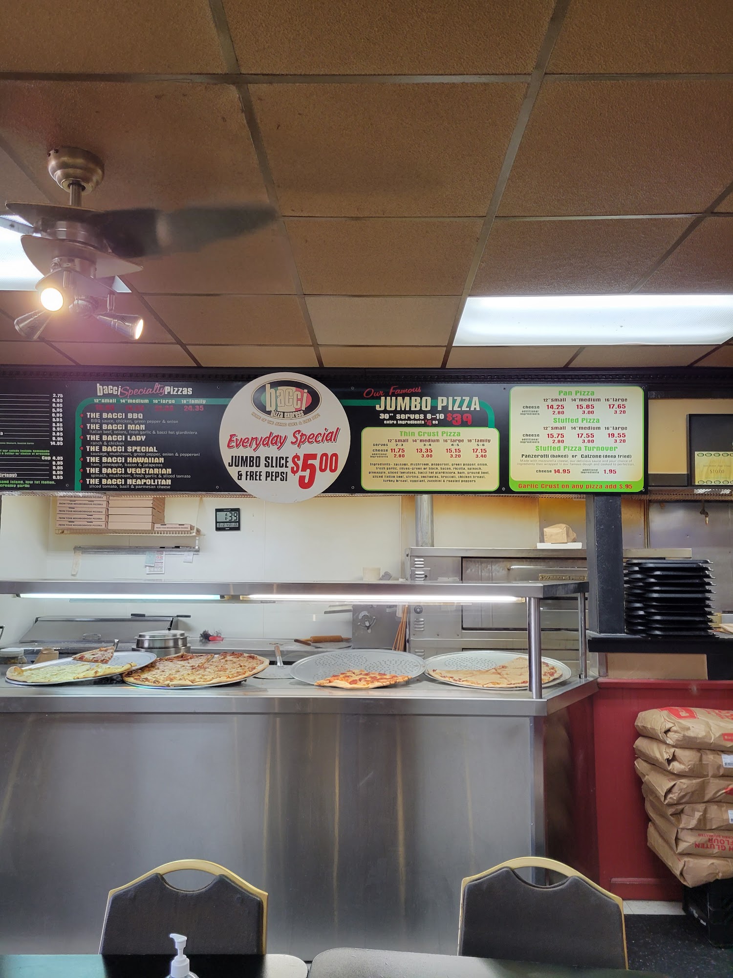 SliceHub Pizzeria Menu