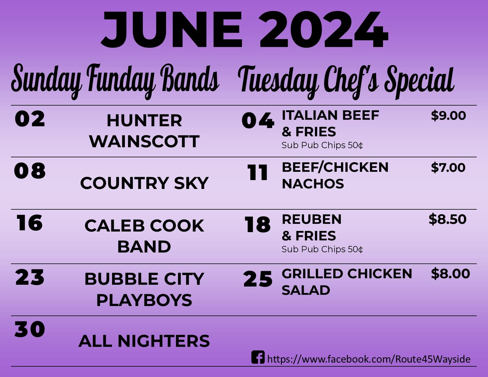 Photo credit: Facebook