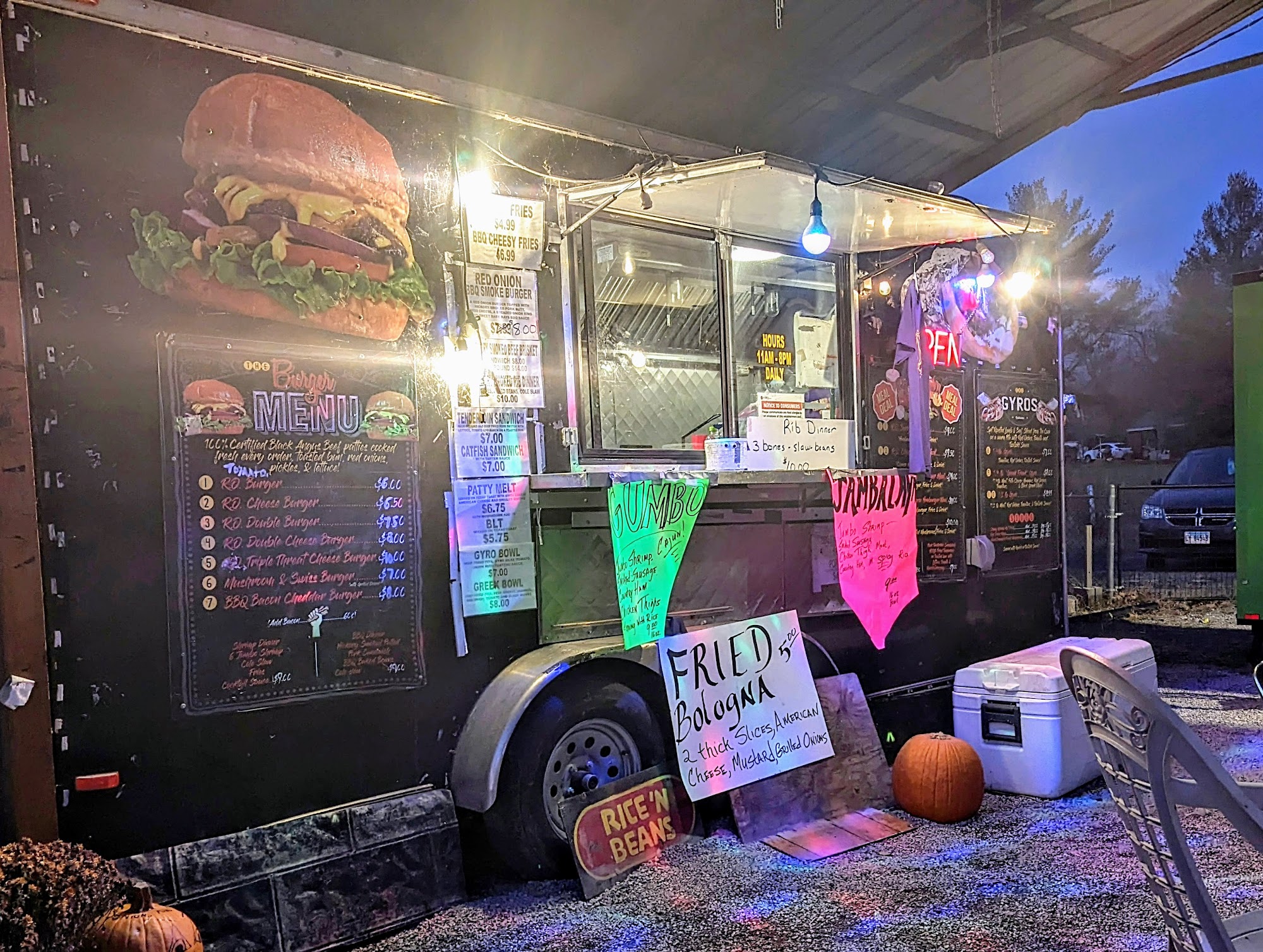 Red Onion Burger Food truck