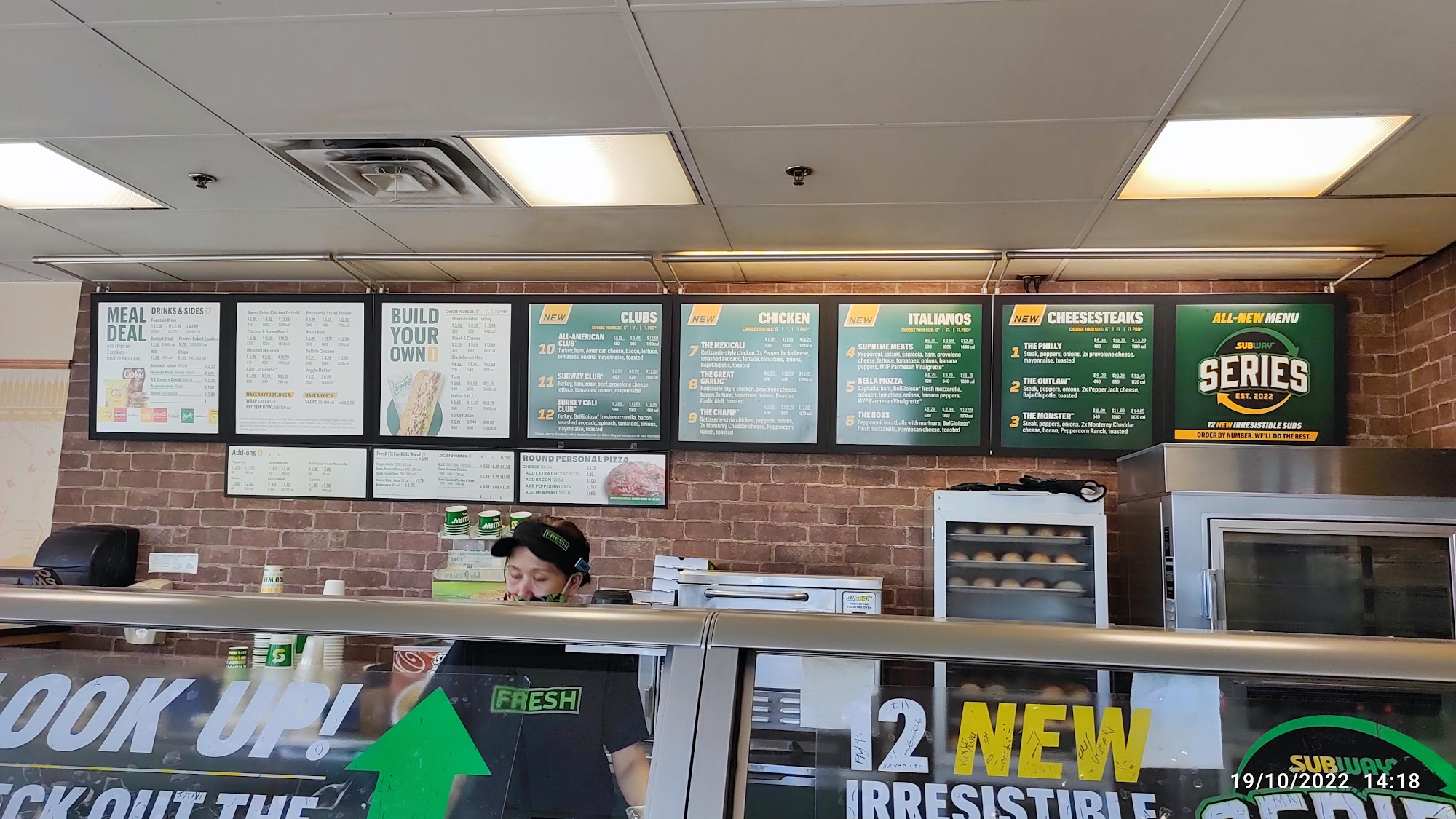 Subway Menu
