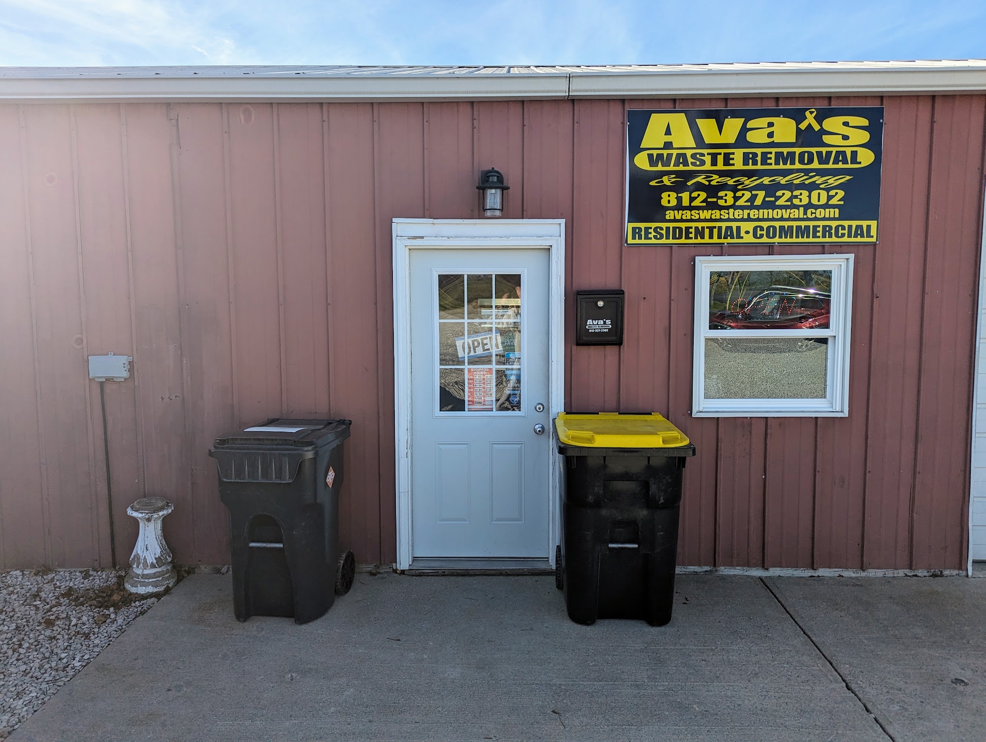 Avas Waste Removal 8325 IN-46, Ellettsville Indiana 47429