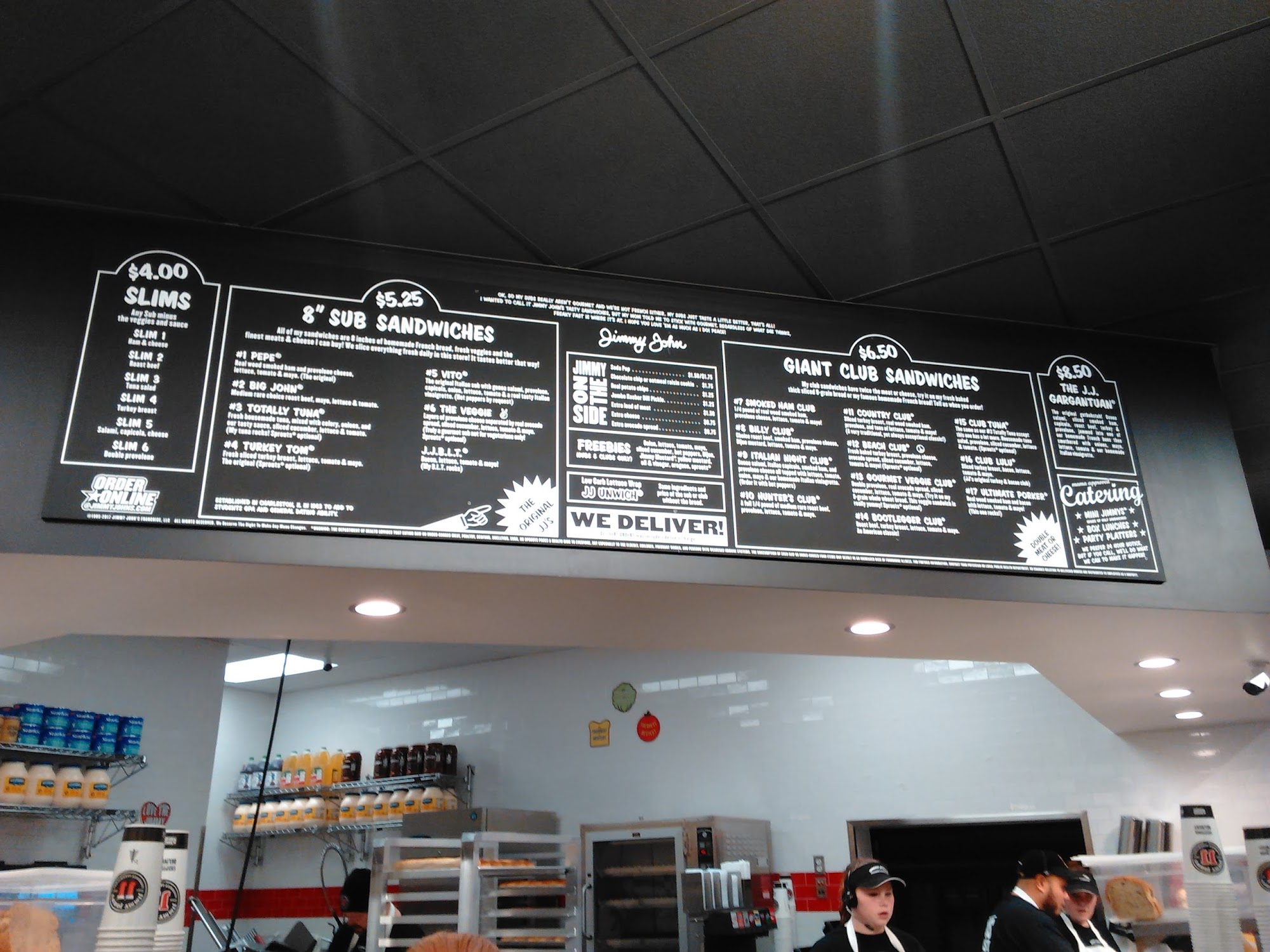 Jimmy John's Menu