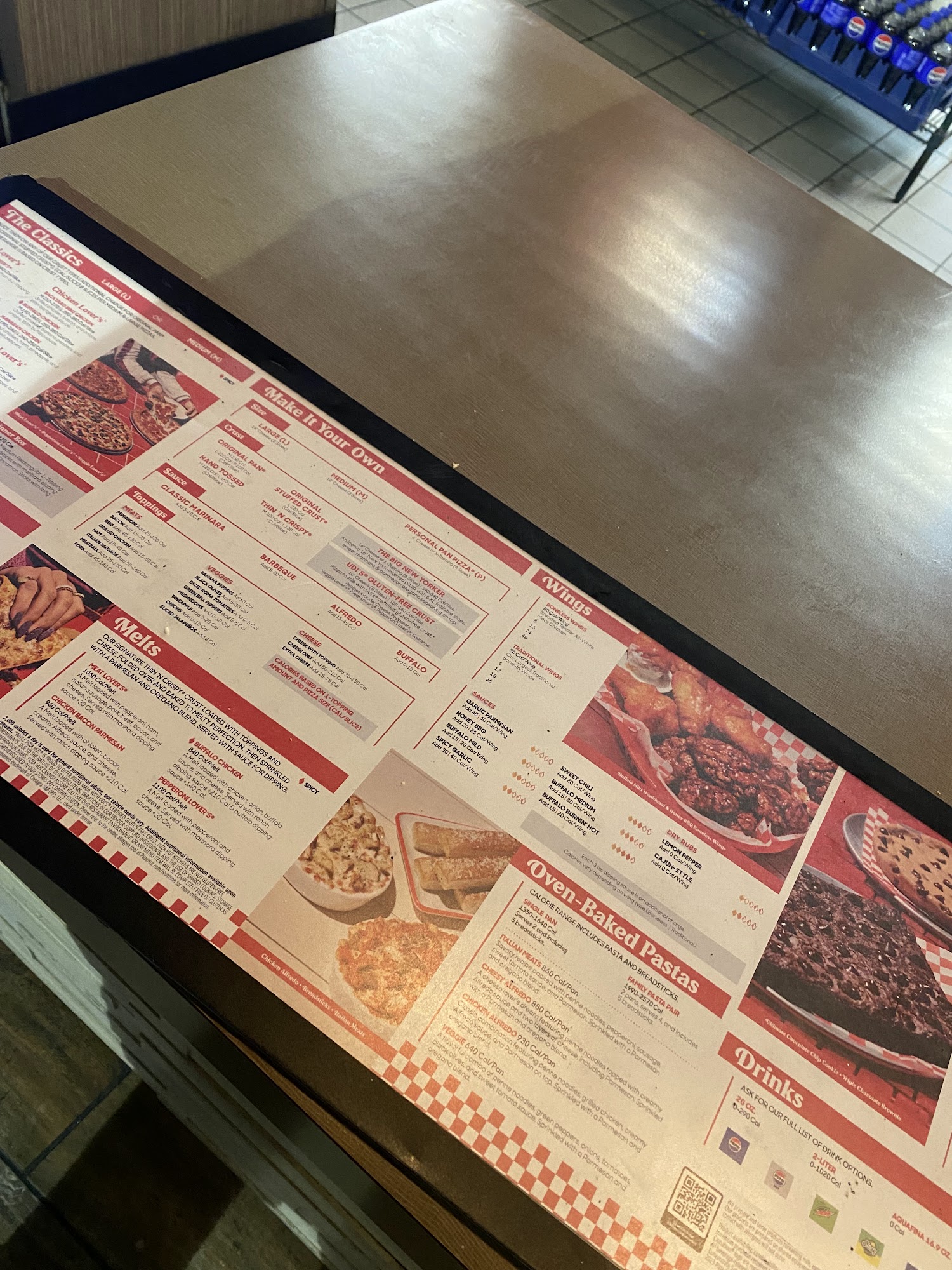Pizza Hut Menu