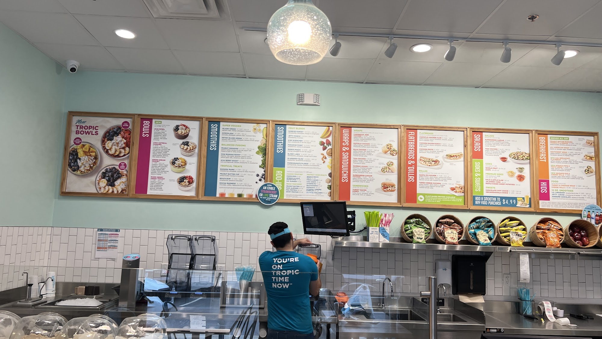 Tropical Smoothie Cafe Menu
