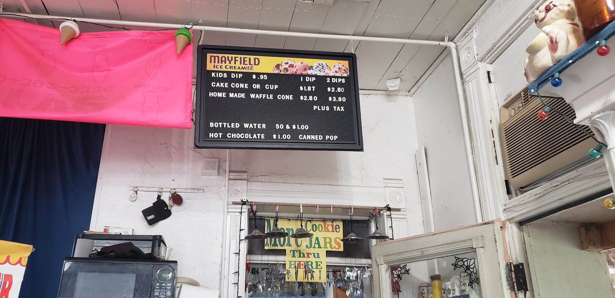 Grannie's Cookie Jars & Ice Cream Parlor Menu