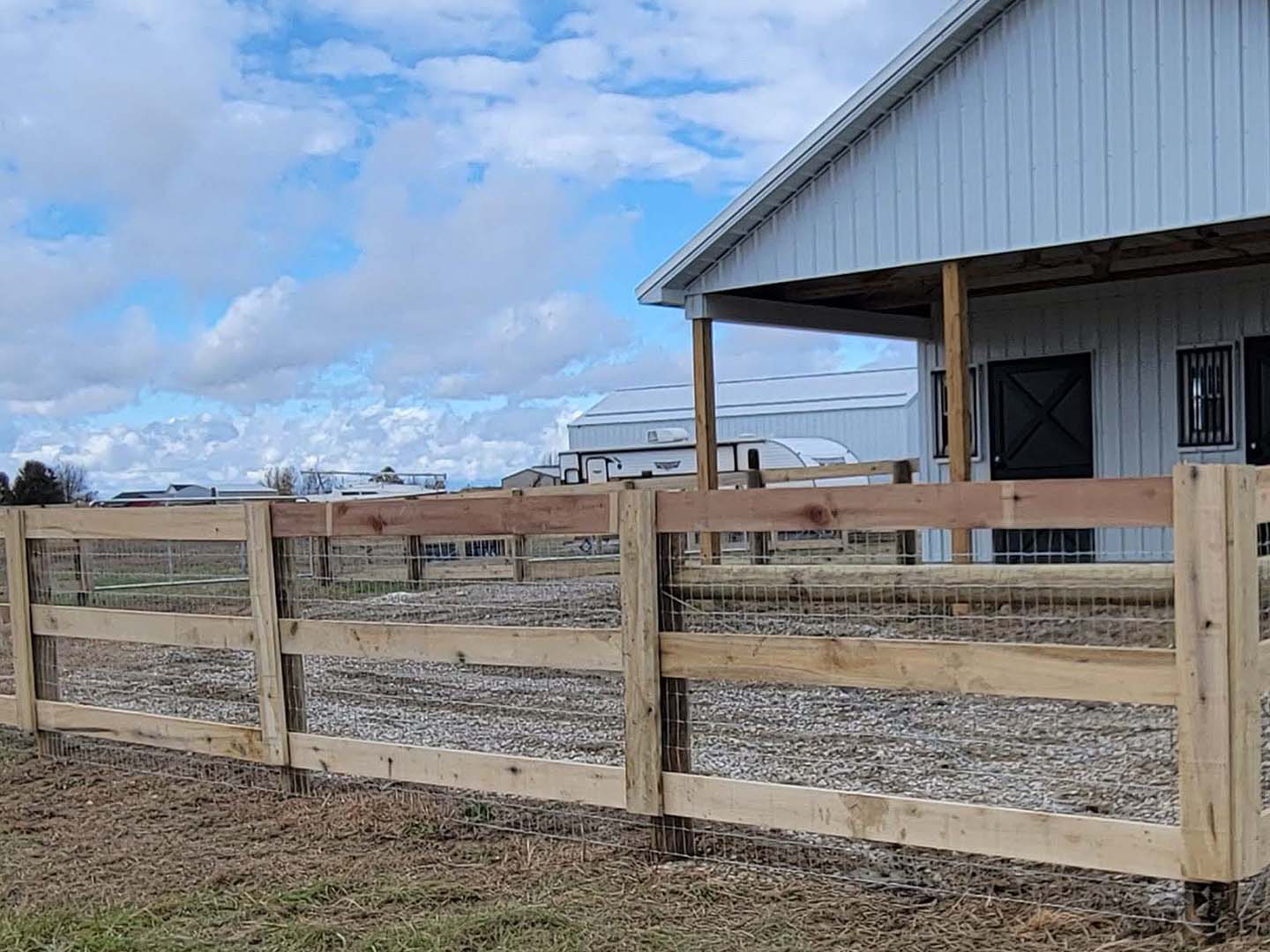 Double R Fence, LLC 1726 W Gilbreath Hill Rd, Newberry Indiana 47449