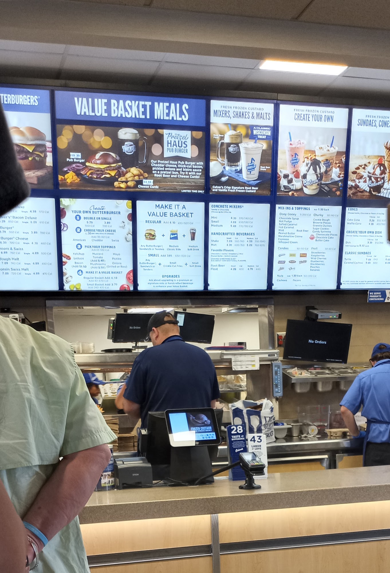 Culvers Menu. - dyv2t0x