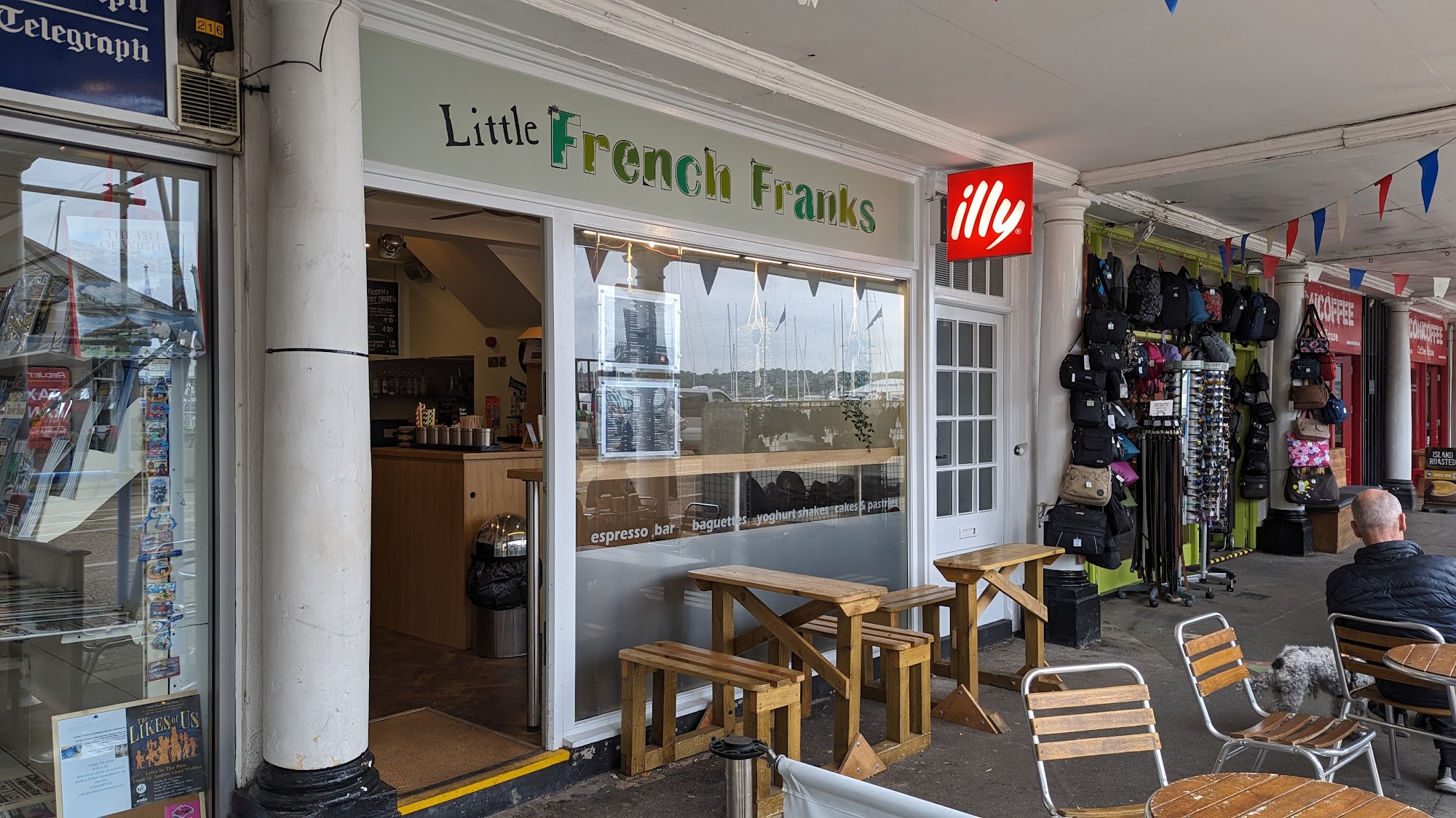Little French Franks 5 The Arcade, Cowes