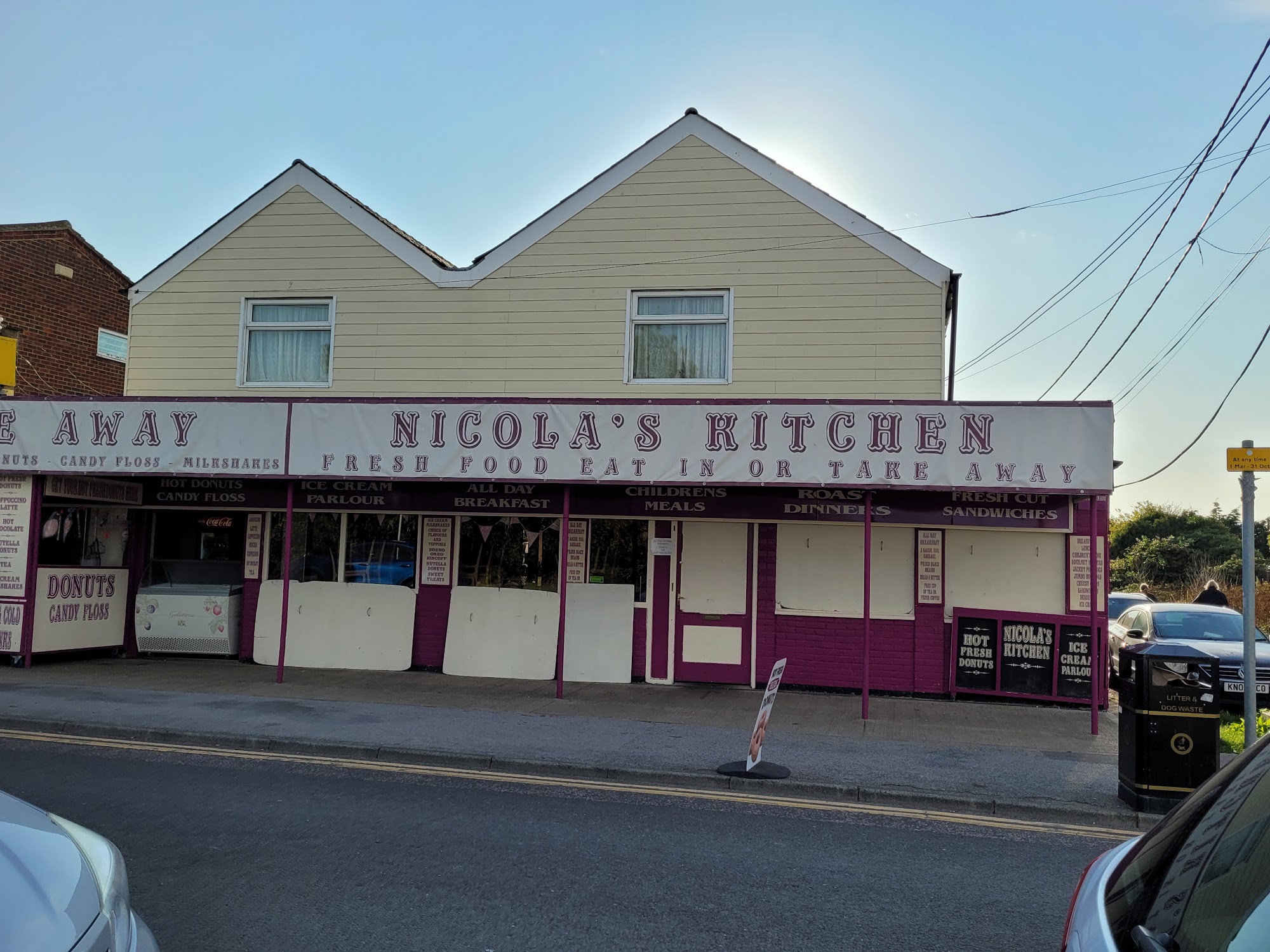 Nicola's Kitchen 35 The Promenade, Leysdown-on-Sea, Sheerness