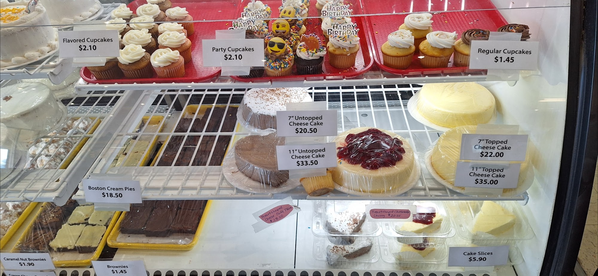 Munchers Bakery Menu