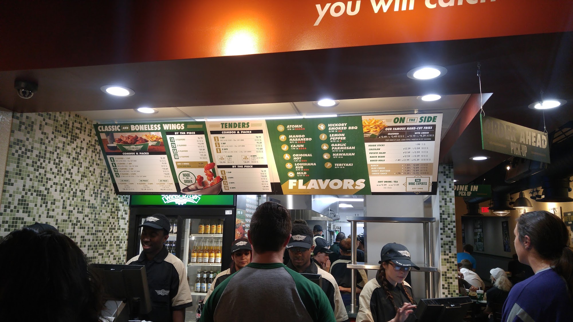 Wingstop Menu