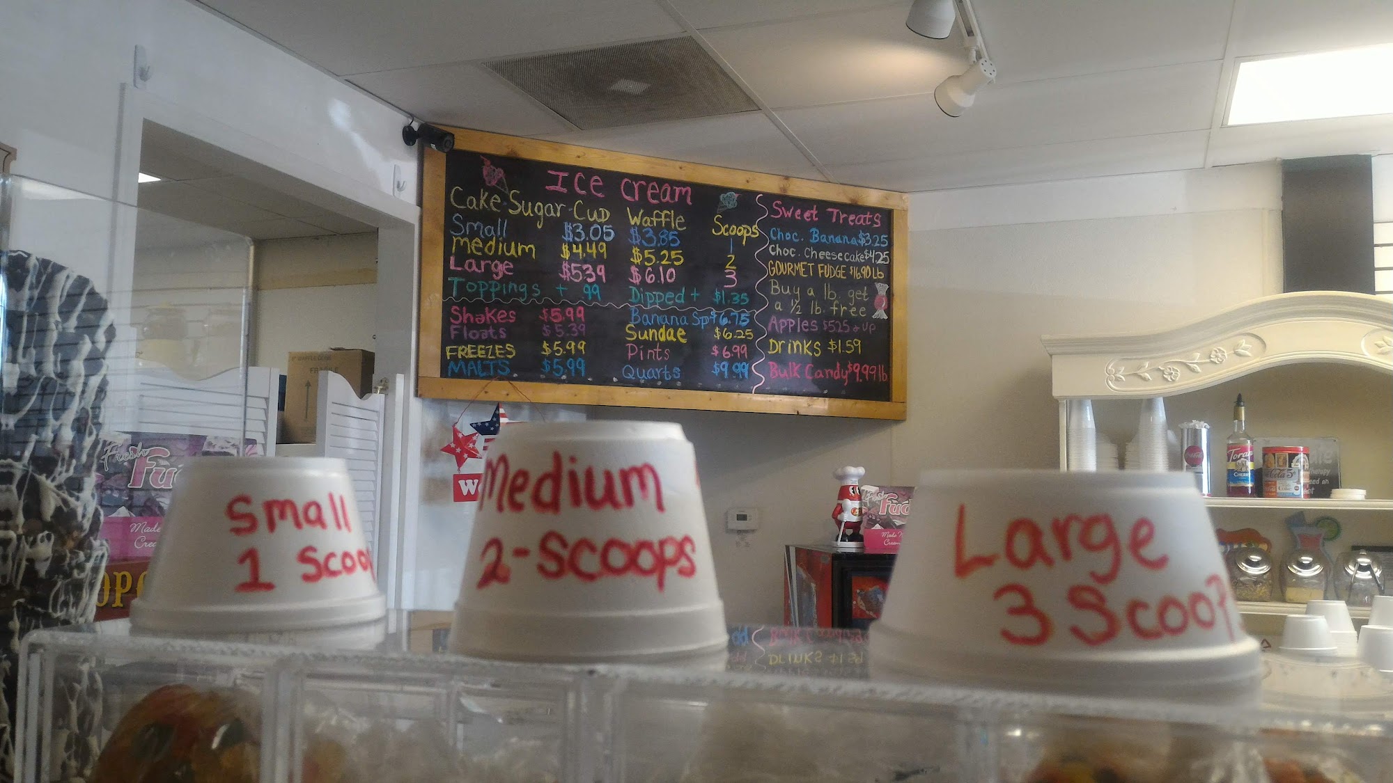 Sweet Caroline's Menu